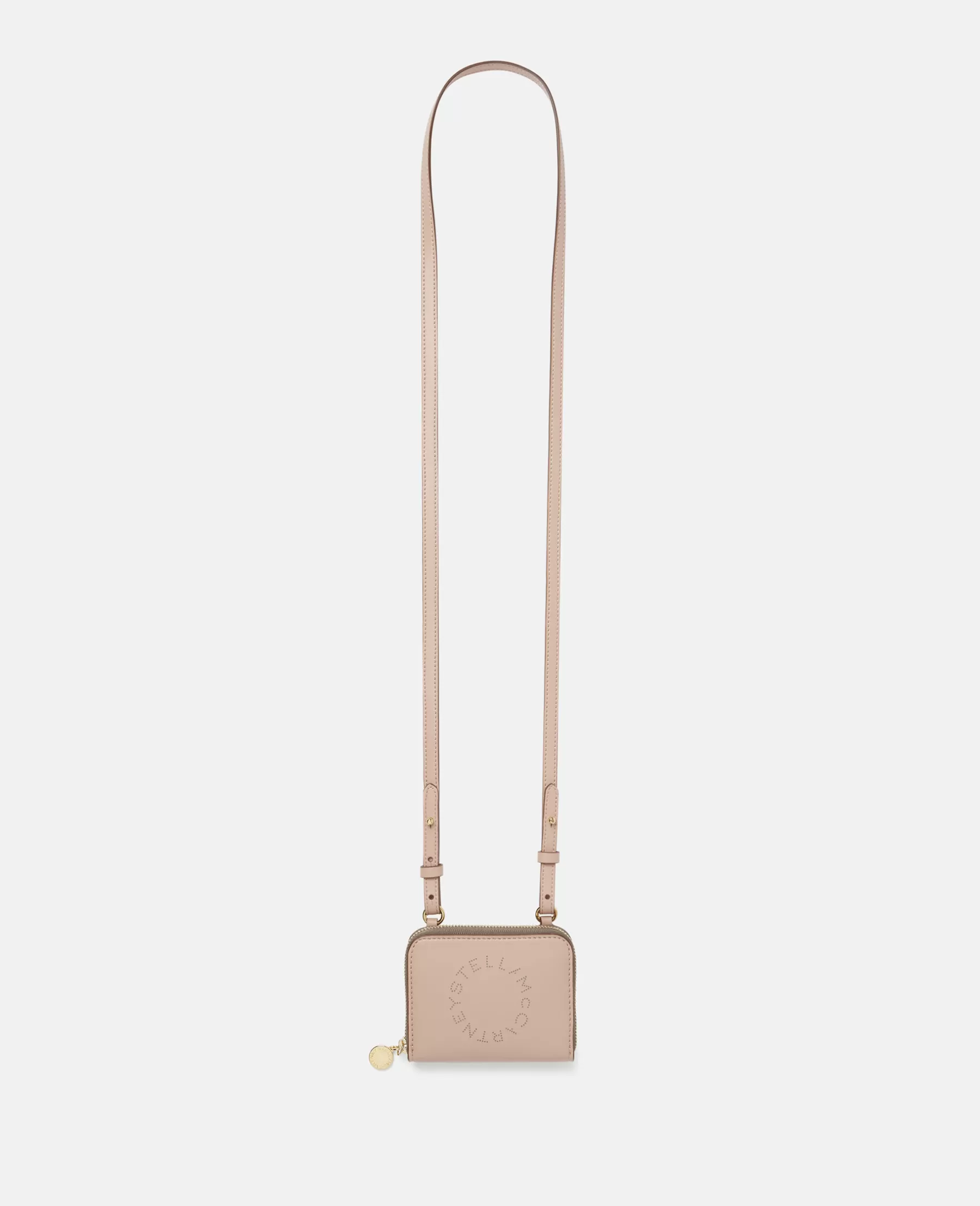 Stella McCartney Logo Zip Strap Cardholder Shop