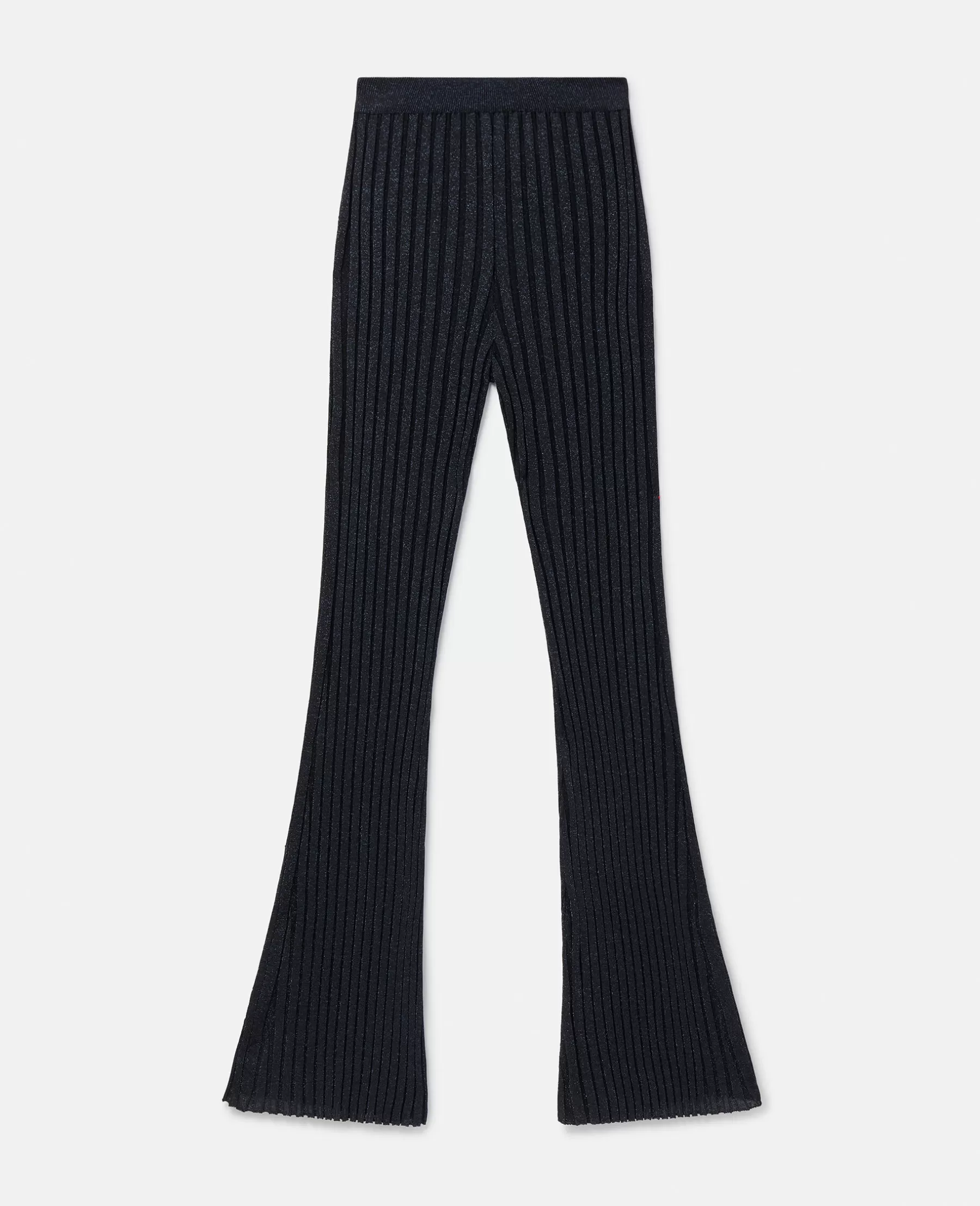 Stella McCartney Lurex Rib Knit Trousers Clearance