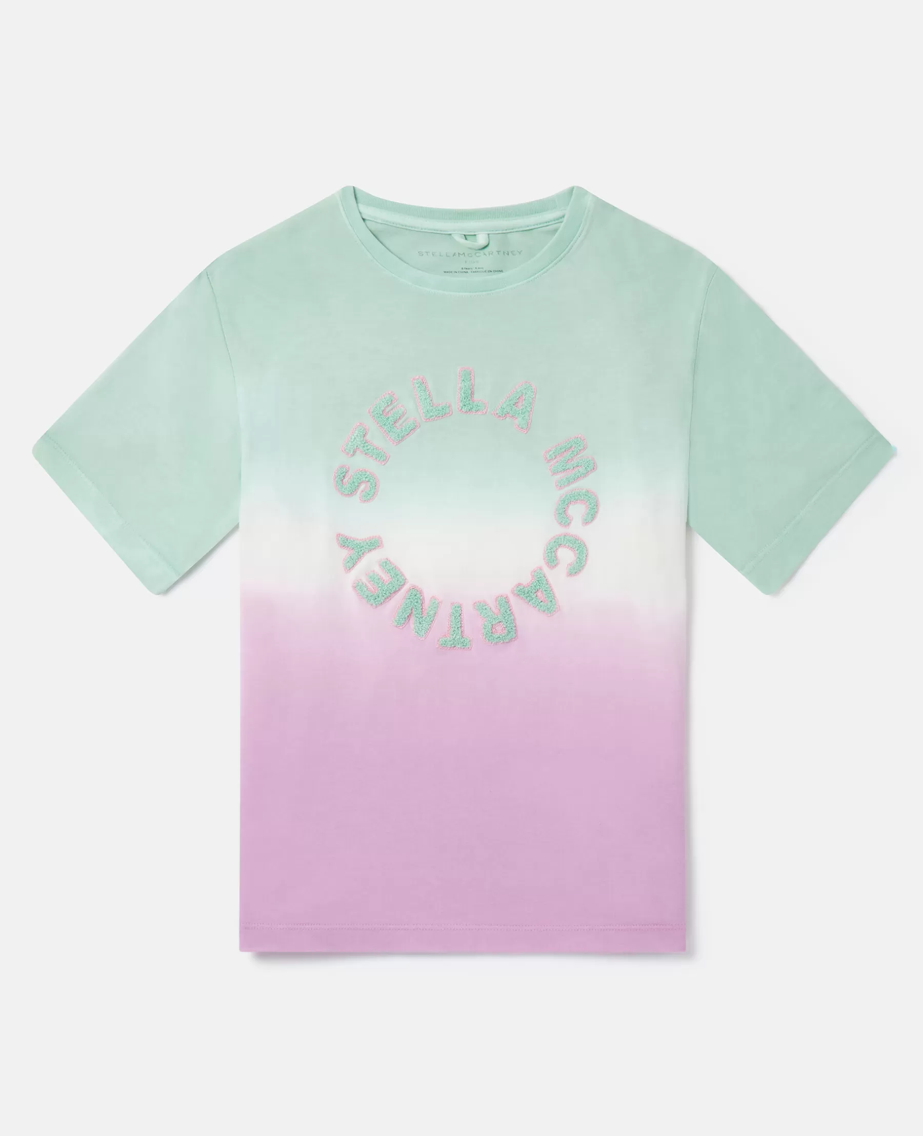 Stella McCartney Medallion Logo Ombre T-Shirt Discount