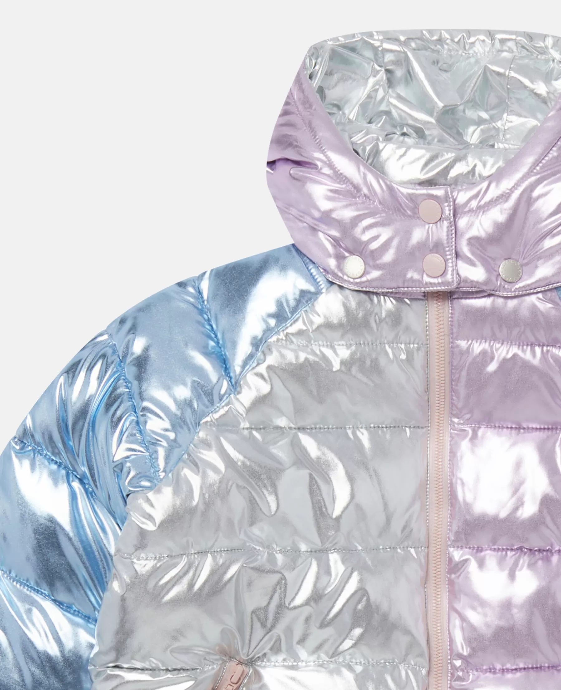 Stella McCartney Metallic Puffer Coat Best