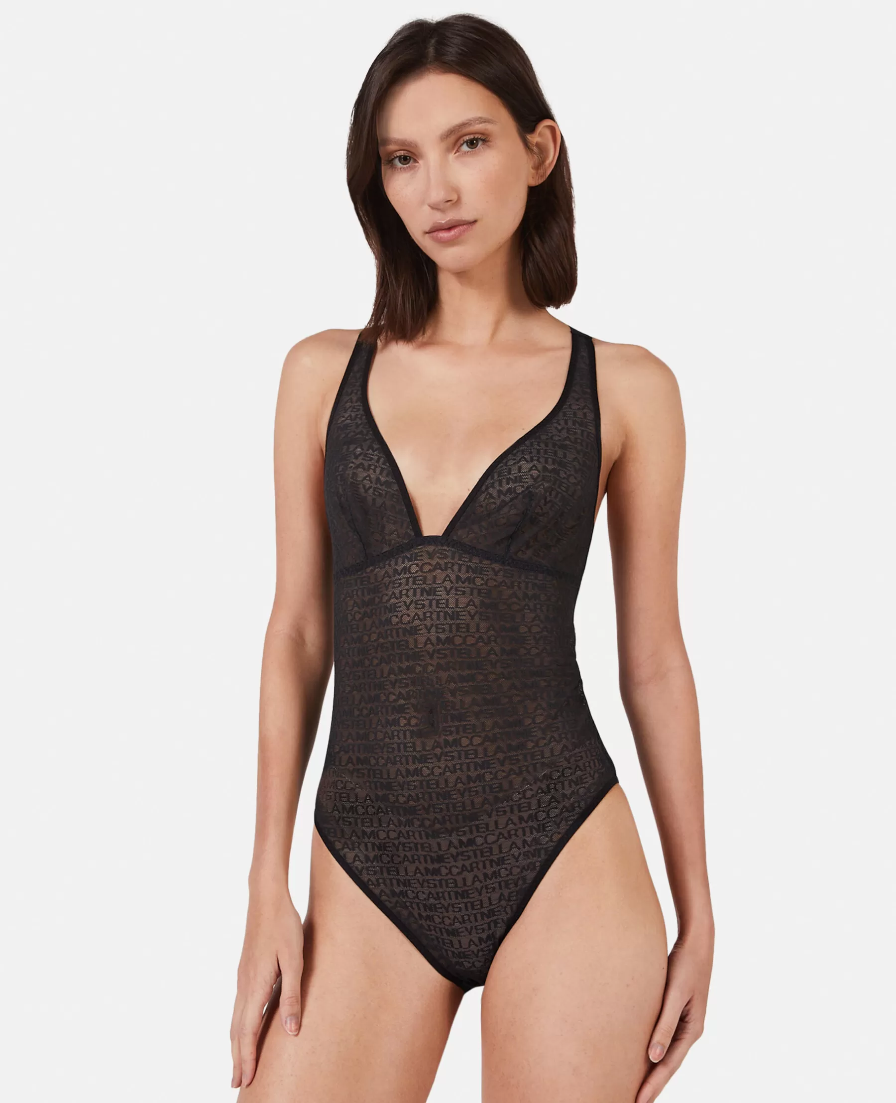 Stella McCartney Monogram Mesh Bodysuit Cheap