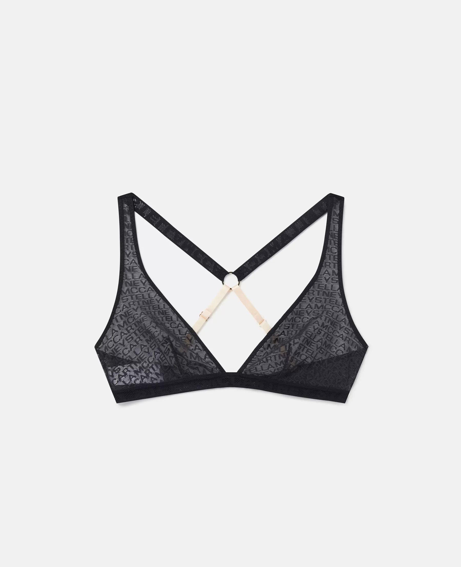 Stella McCartney Monogram Mesh Soft Cup Bra Sale