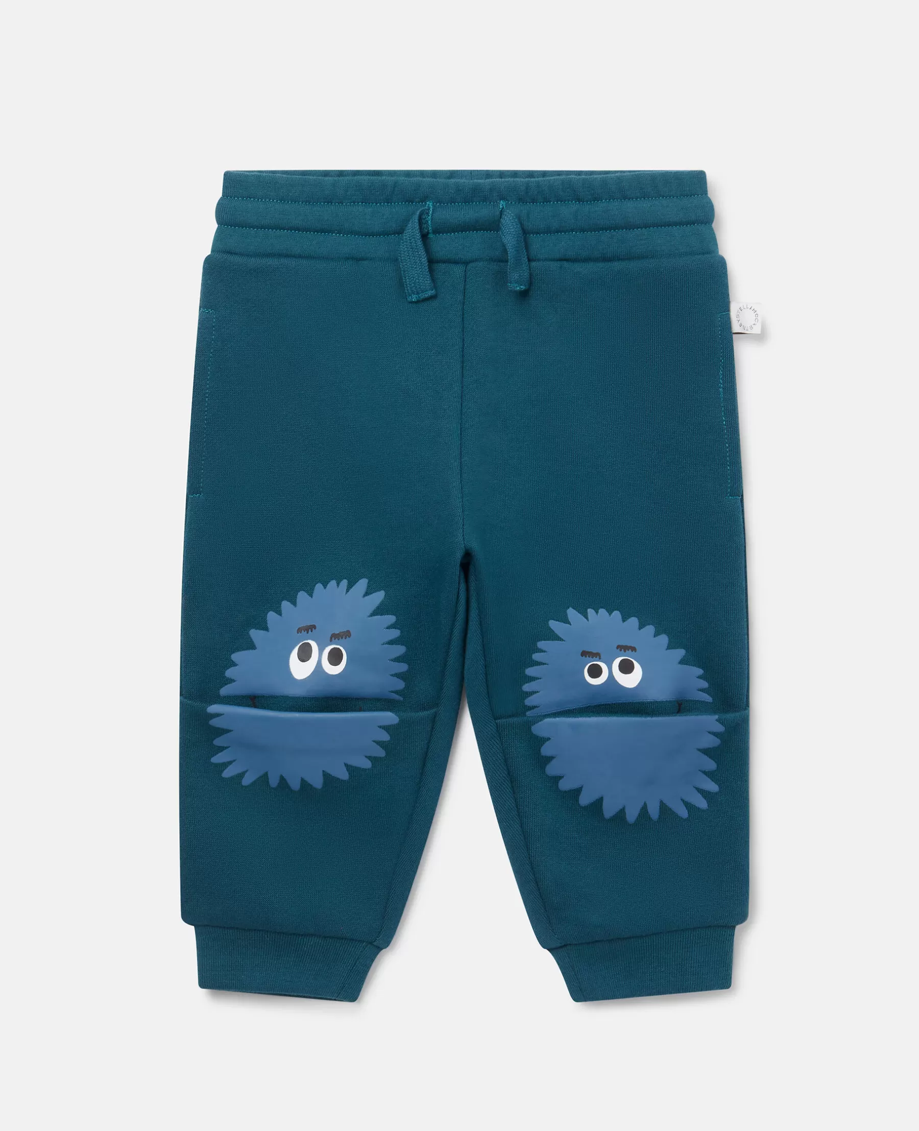 Stella McCartney Monster Face Knee Patch Joggers Fashion