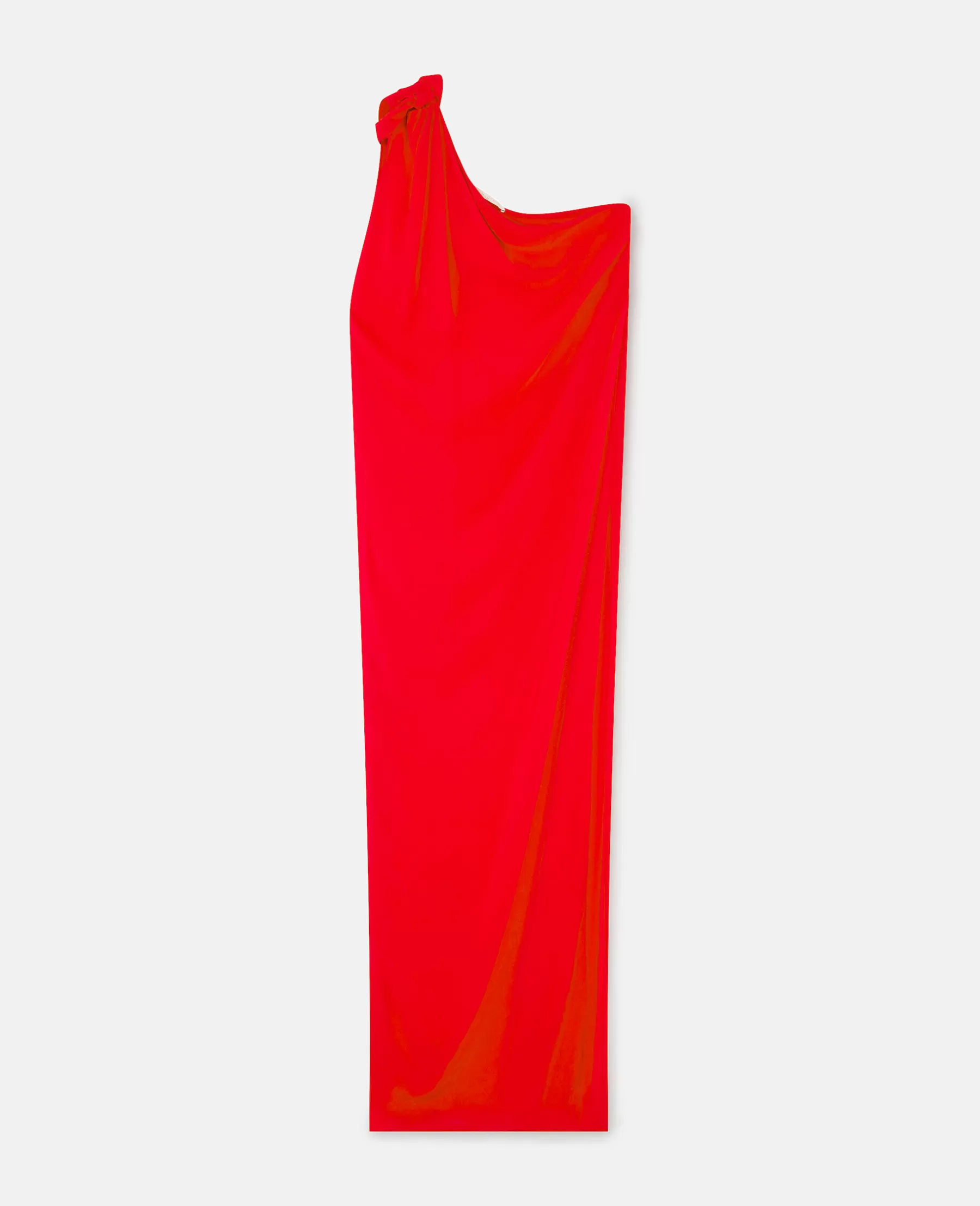 Stella McCartney One-Shoulder Scarf Maxi Dress Cheap