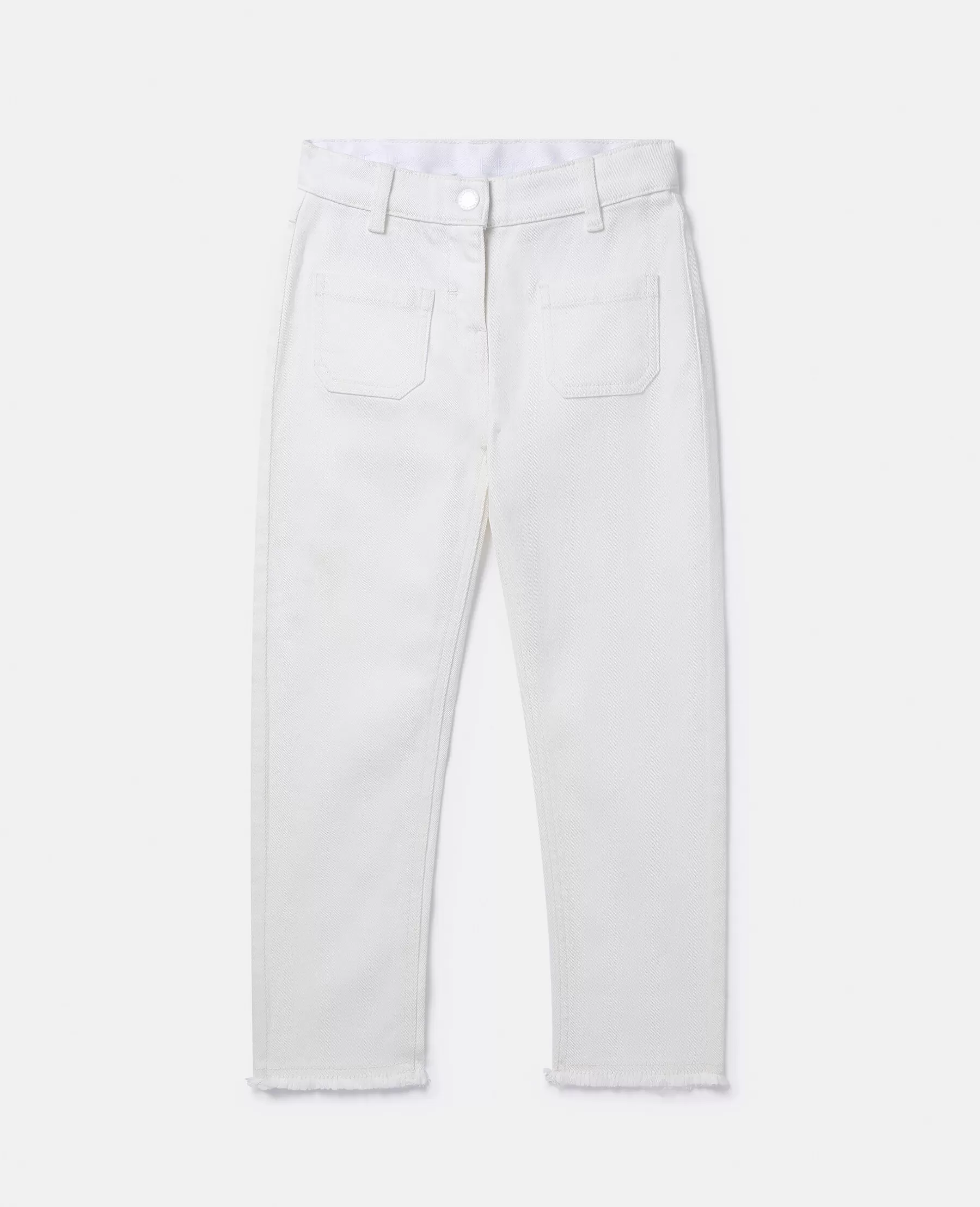 Stella McCartney Patch Pocket Straight Leg Jeans Best