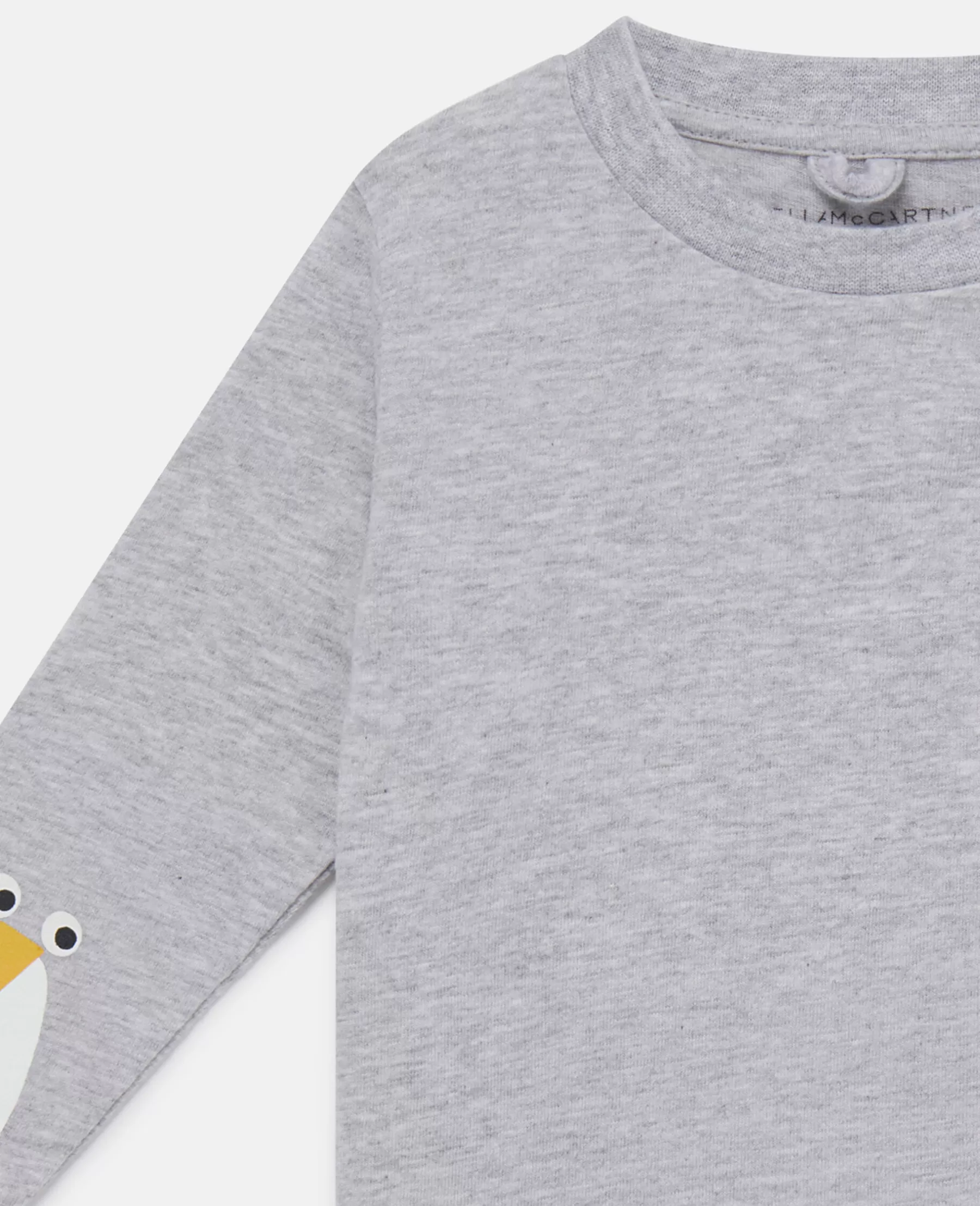 Stella McCartney Penguin Cuff Long Sleeve T-Shirt Flash Sale