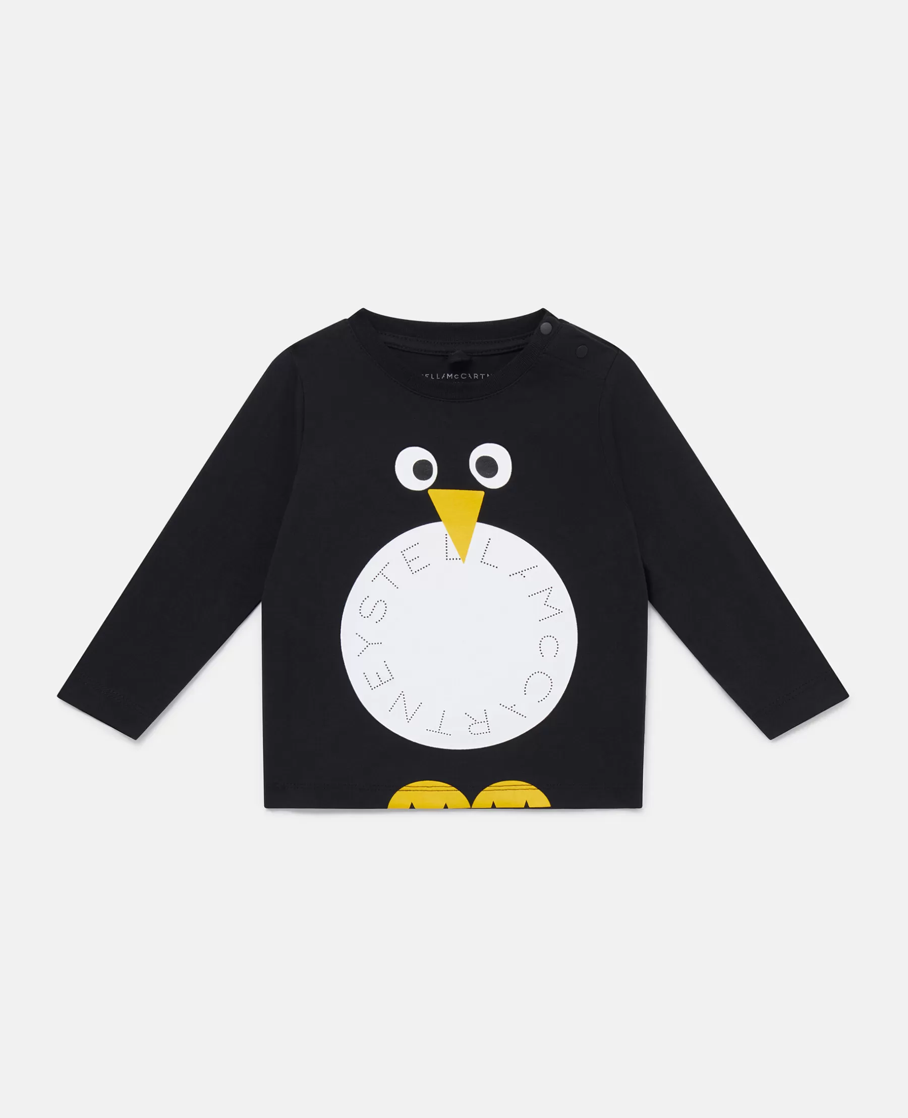 Stella McCartney Penguin Motif Long Sleeve T-Shirt Fashion