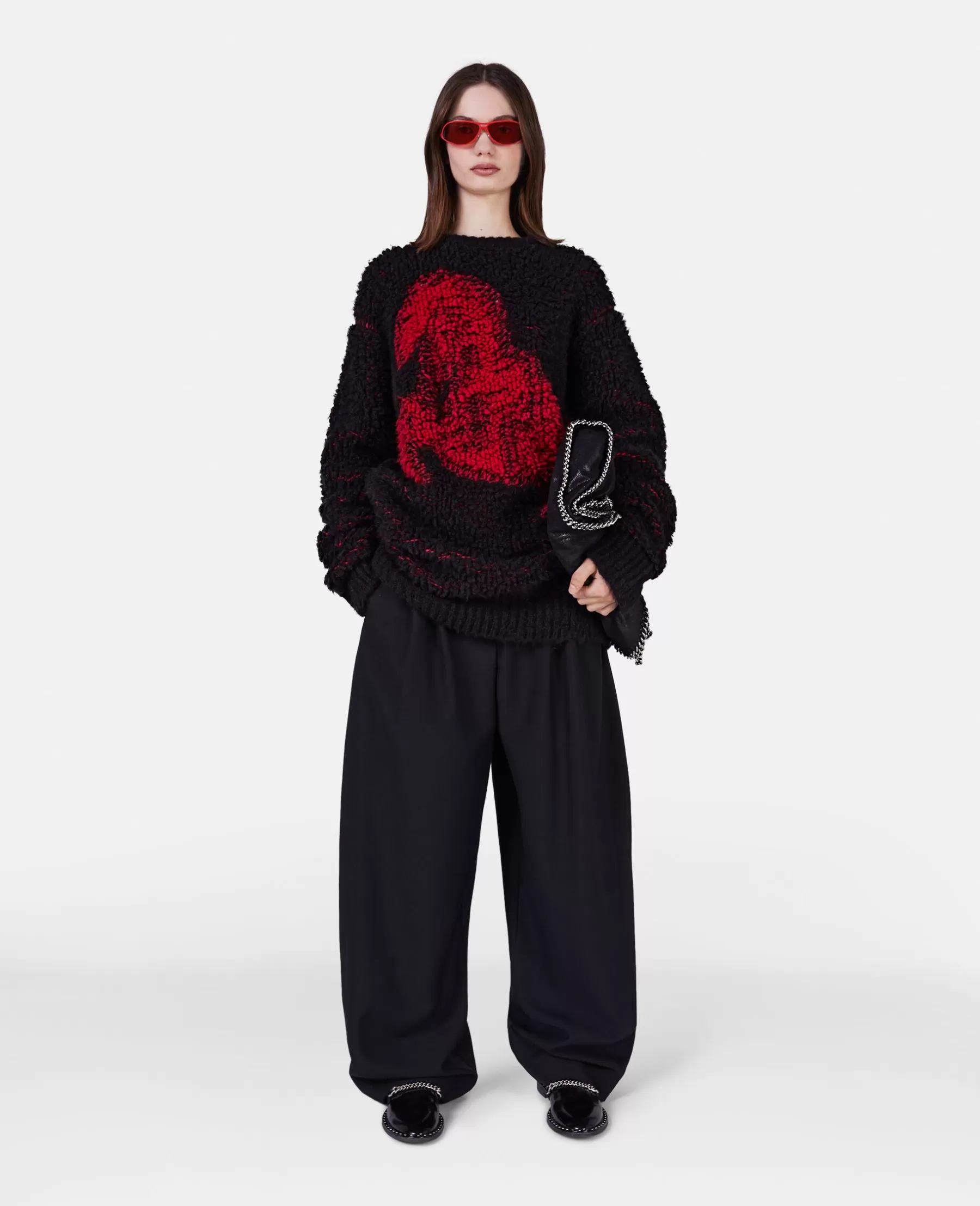 Stella McCartney Pixel Horse Jacquard Knit Jumper Store