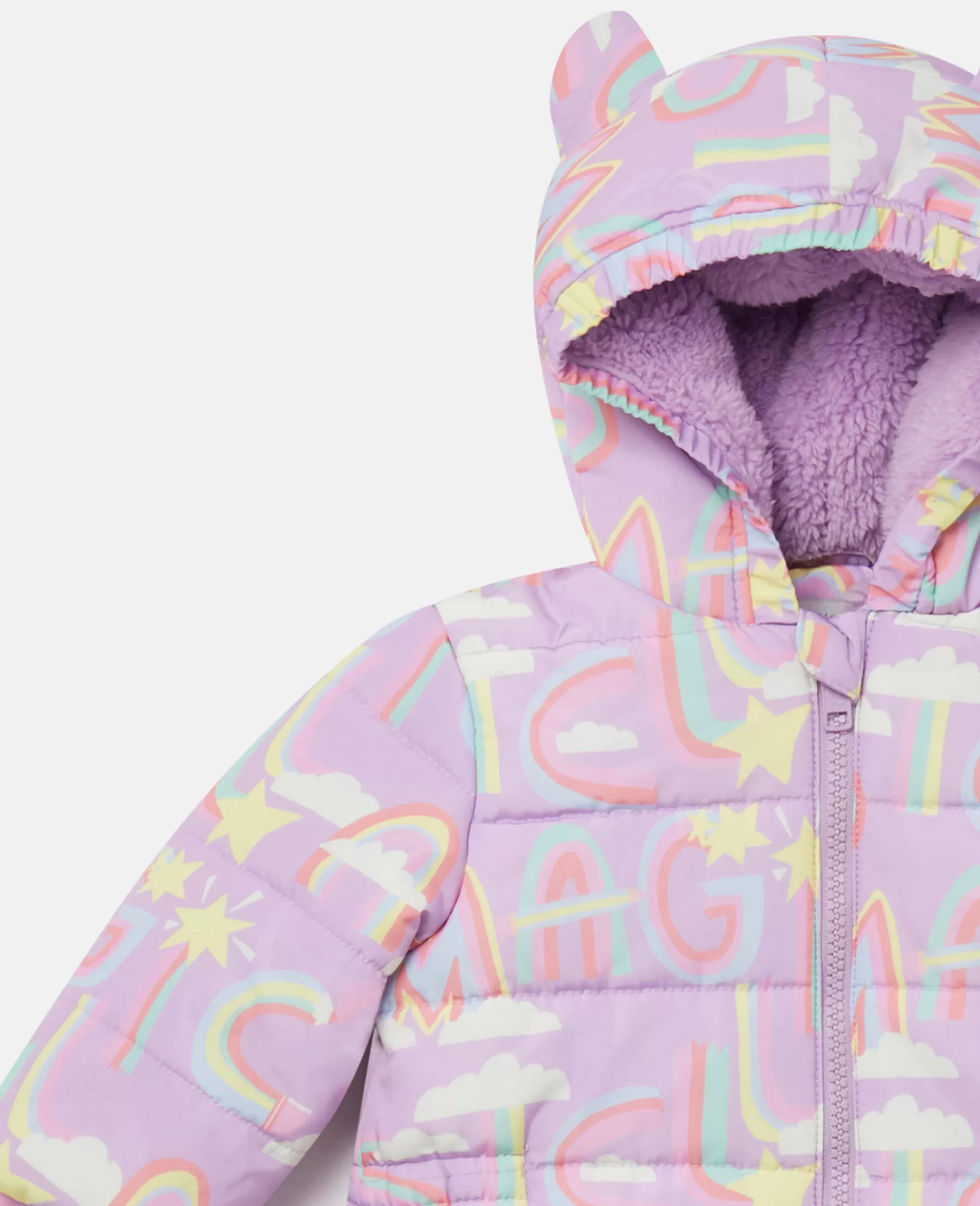 Stella McCartney Rainbow Magic Print Hooded Pramsuit Outlet