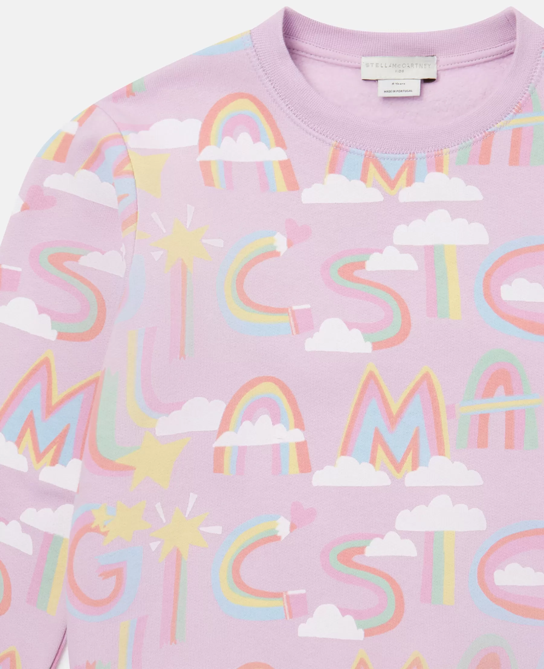 Stella McCartney Rainbow Magic Print Sweatshirt New