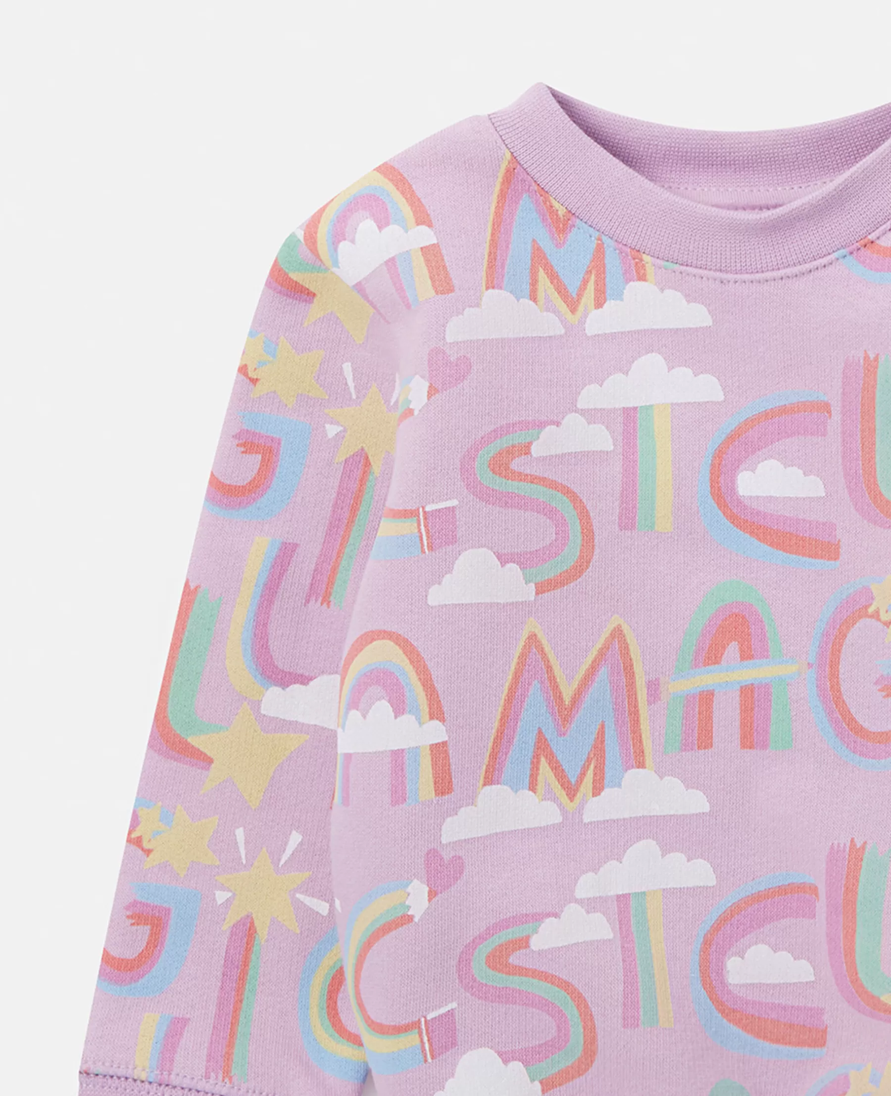 Stella McCartney Rainbow Magic Print Sweatshirt New