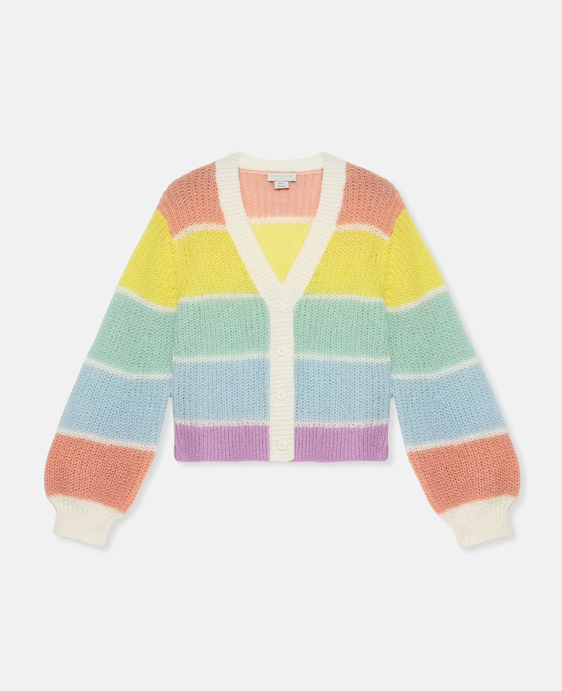 Stella McCartney Rainbow Stripe Cardigan Hot