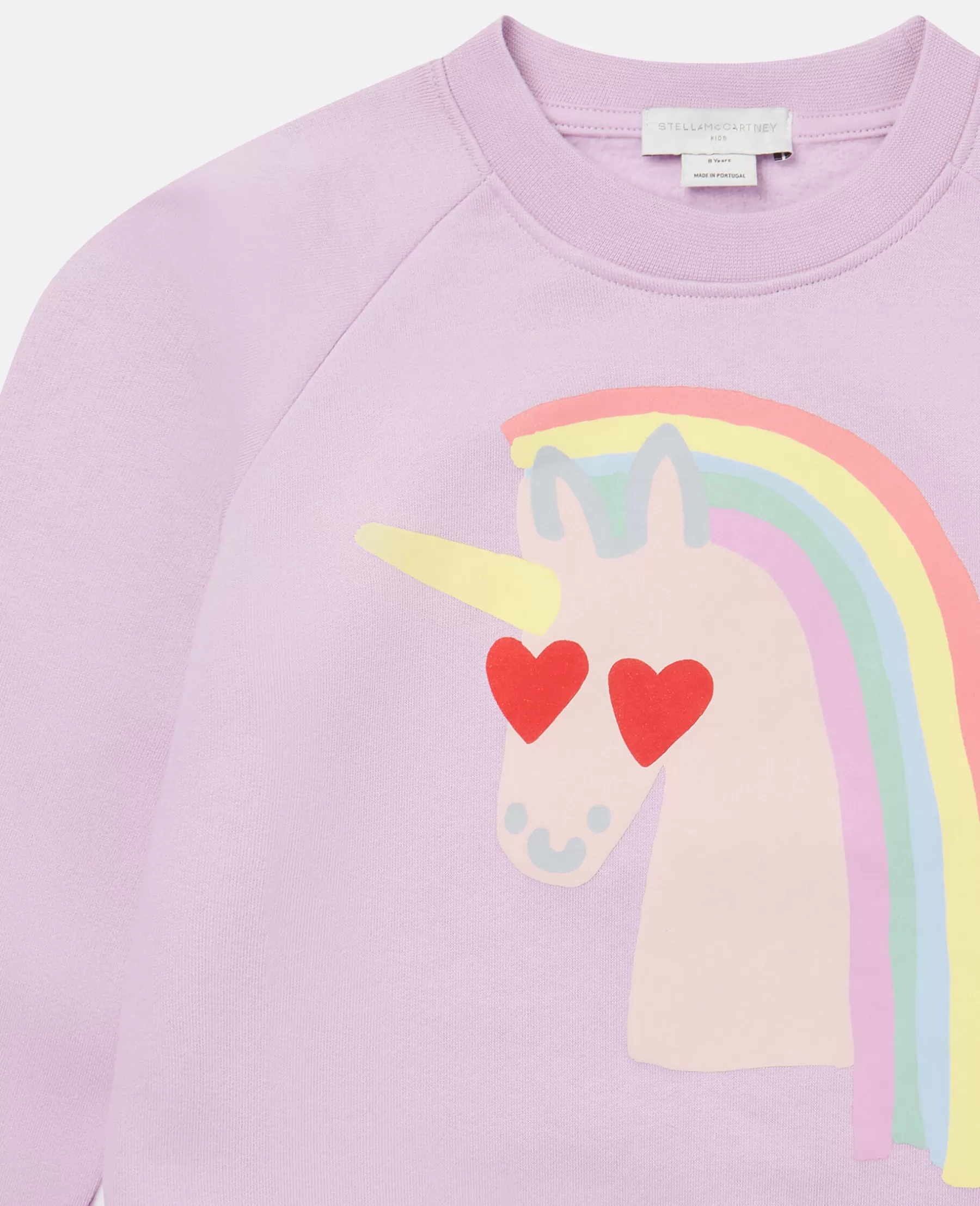 Stella McCartney Rainbow Unicorn Motif Sweatshirt Best