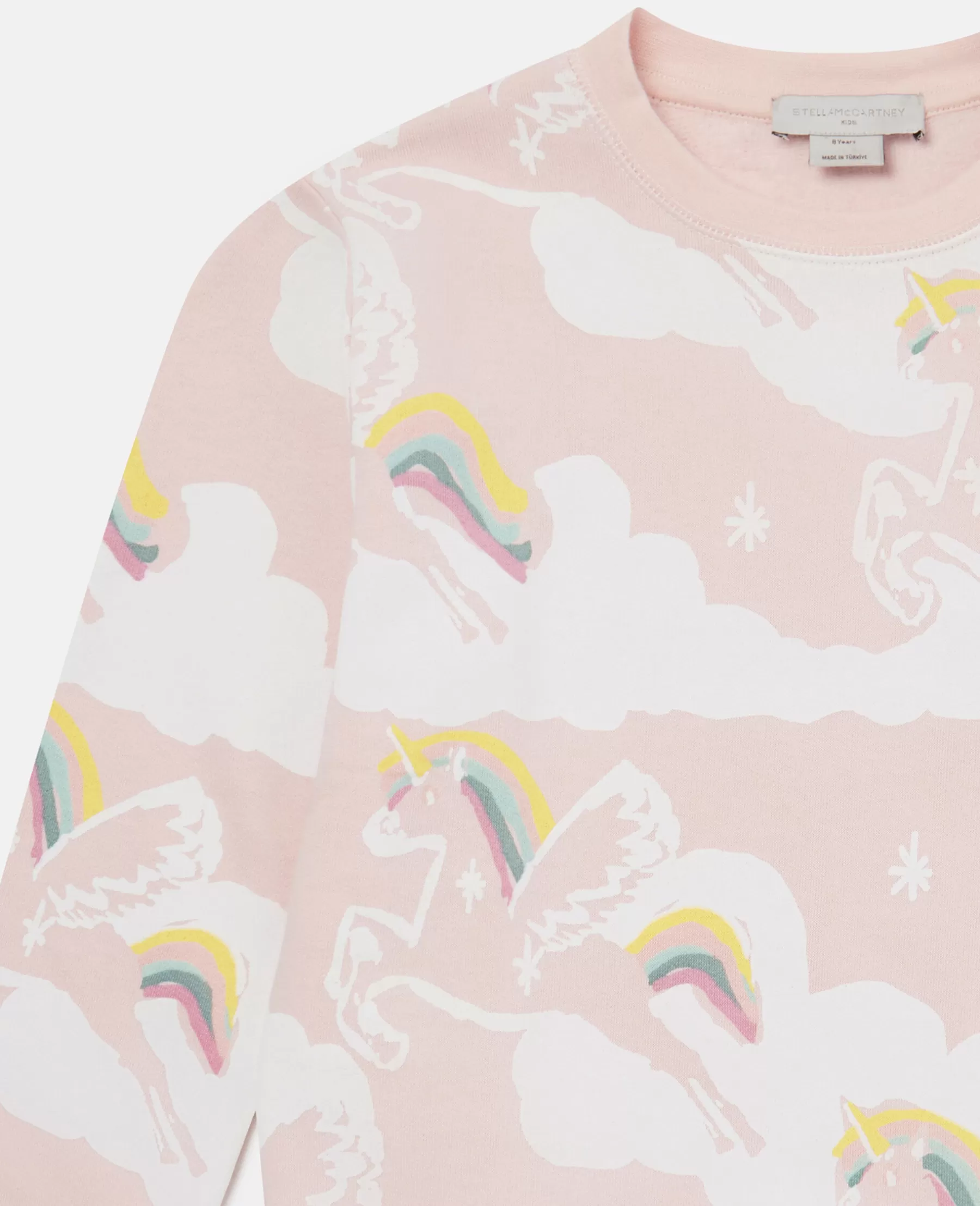 Stella McCartney Rainbow Unicorn Print Sweatshirt New