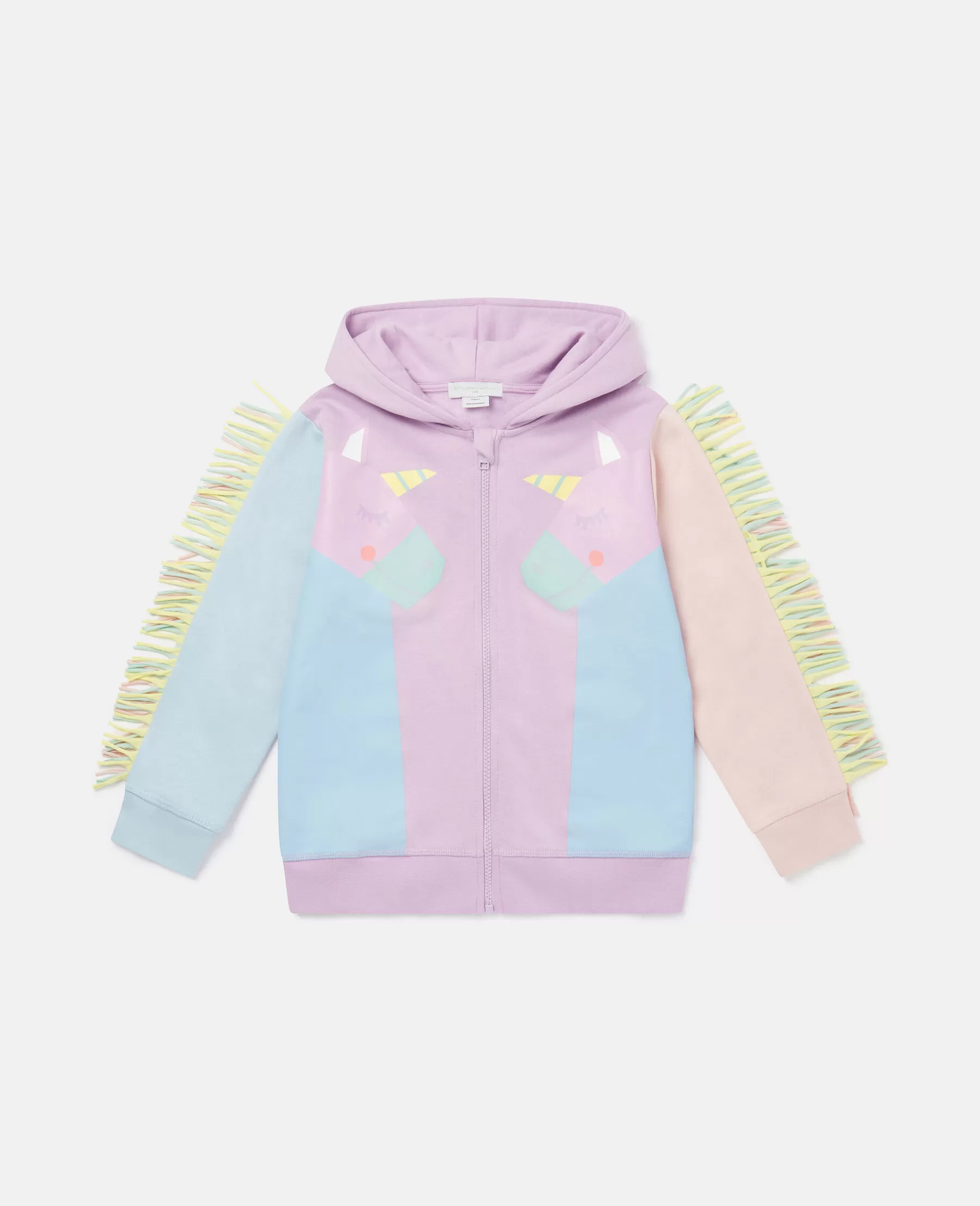 Stella McCartney Rainbow Unicorn Zip Hoodie Best