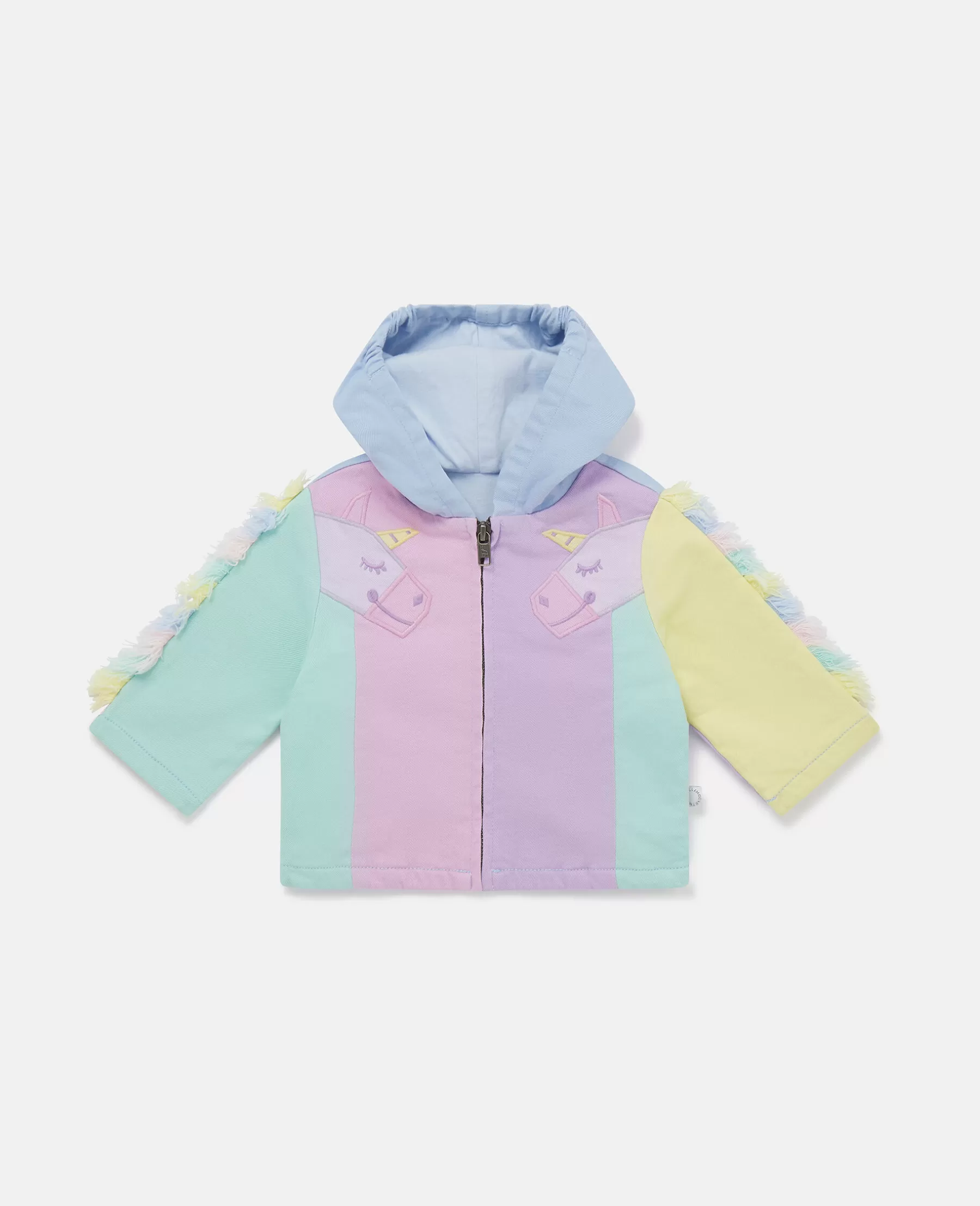 Stella McCartney Rainbow Unicorn Zip Hoodie Online