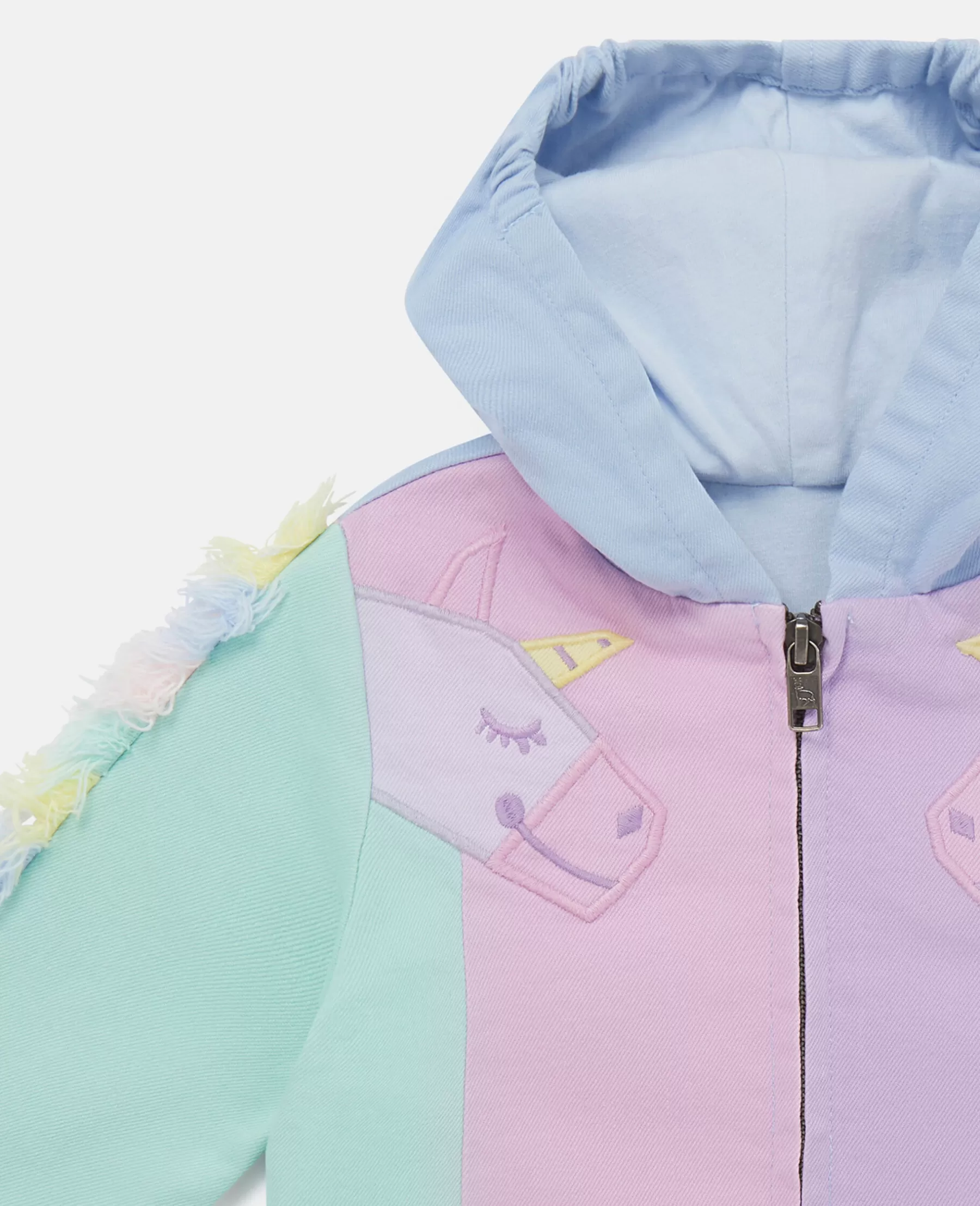 Stella McCartney Rainbow Unicorn Zip Hoodie Online