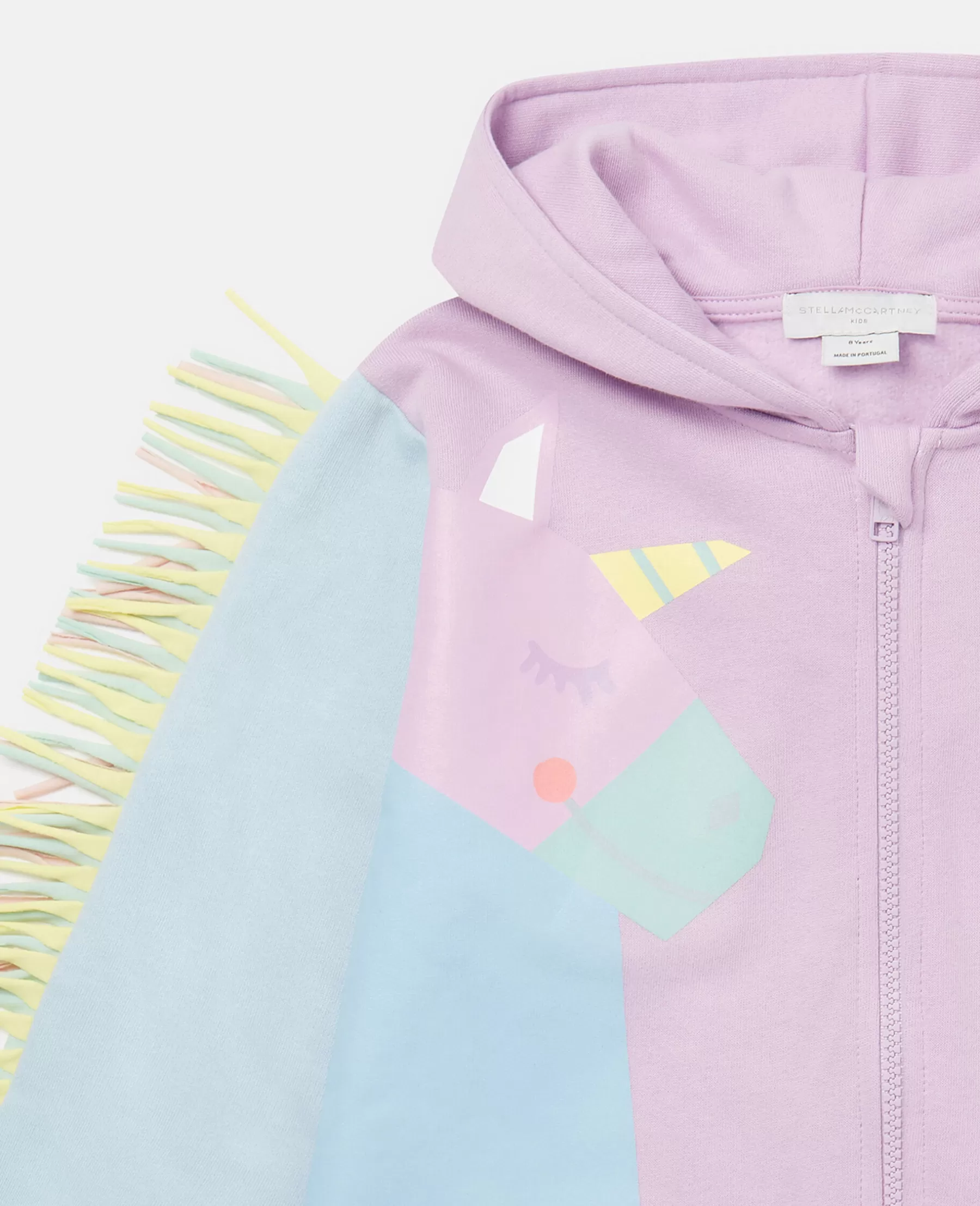 Stella McCartney Rainbow Unicorn Zip Hoodie Best