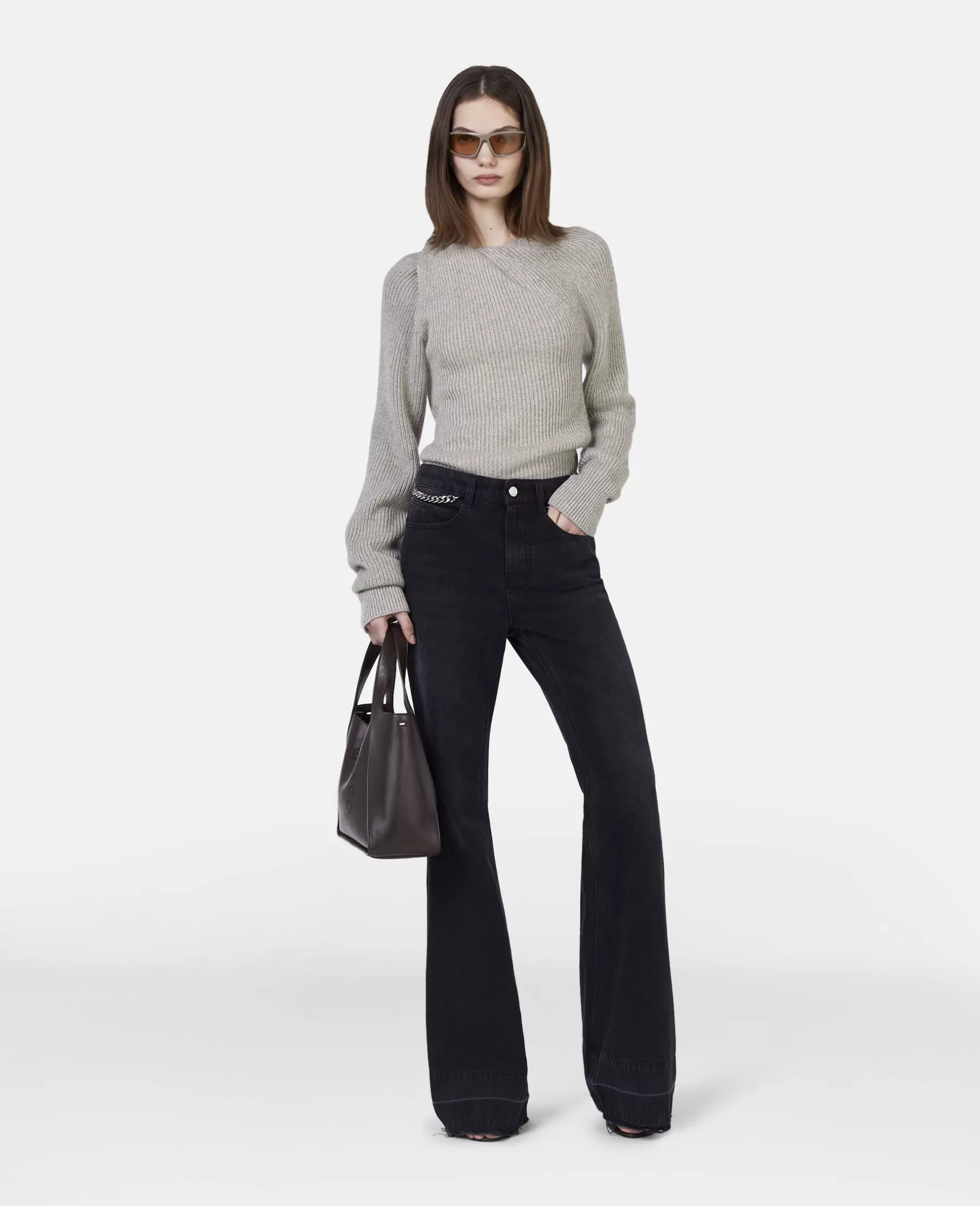 Stella McCartney Regenerated Cashmere Shifting Knot Jumper Clearance