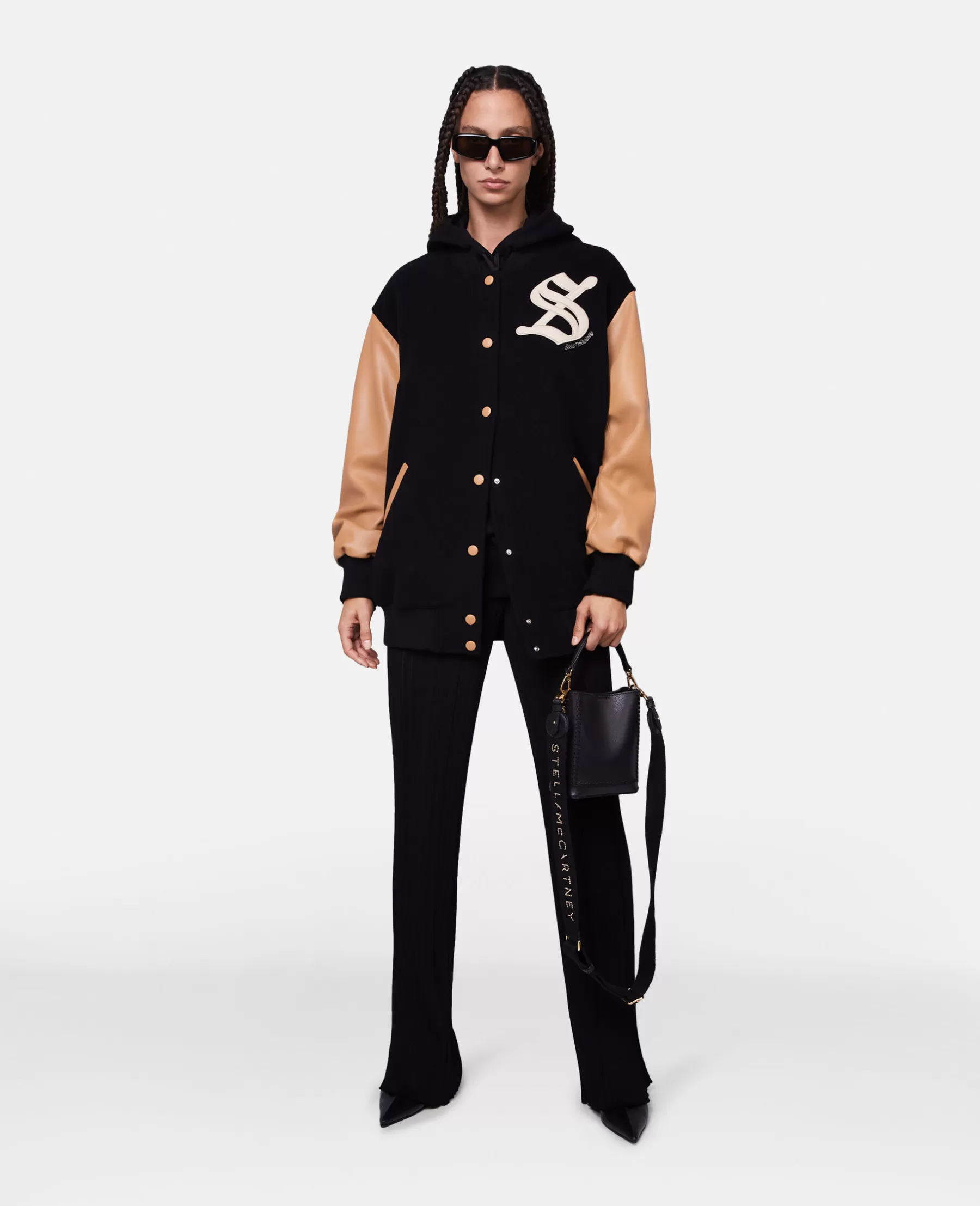 Stella McCartney S' Letterman Bomber Jacket Discount