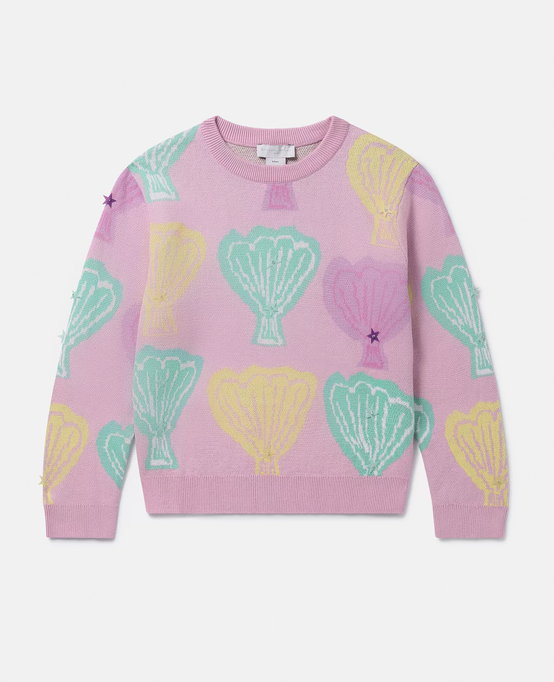 Stella McCartney Seashell Jacquard Knit Jumper Flash Sale