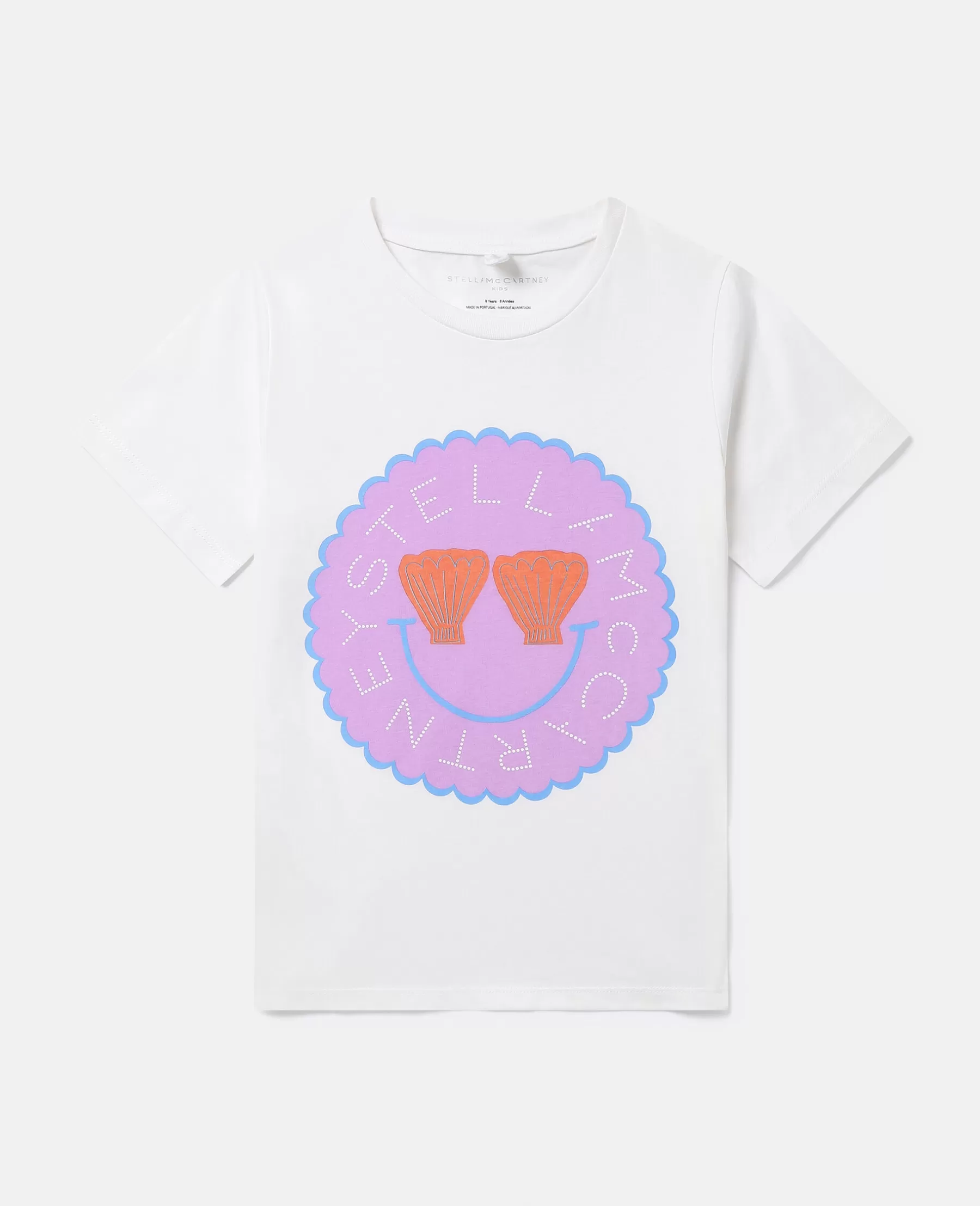 Stella McCartney Seashell Logo Disc T-Shirt Online