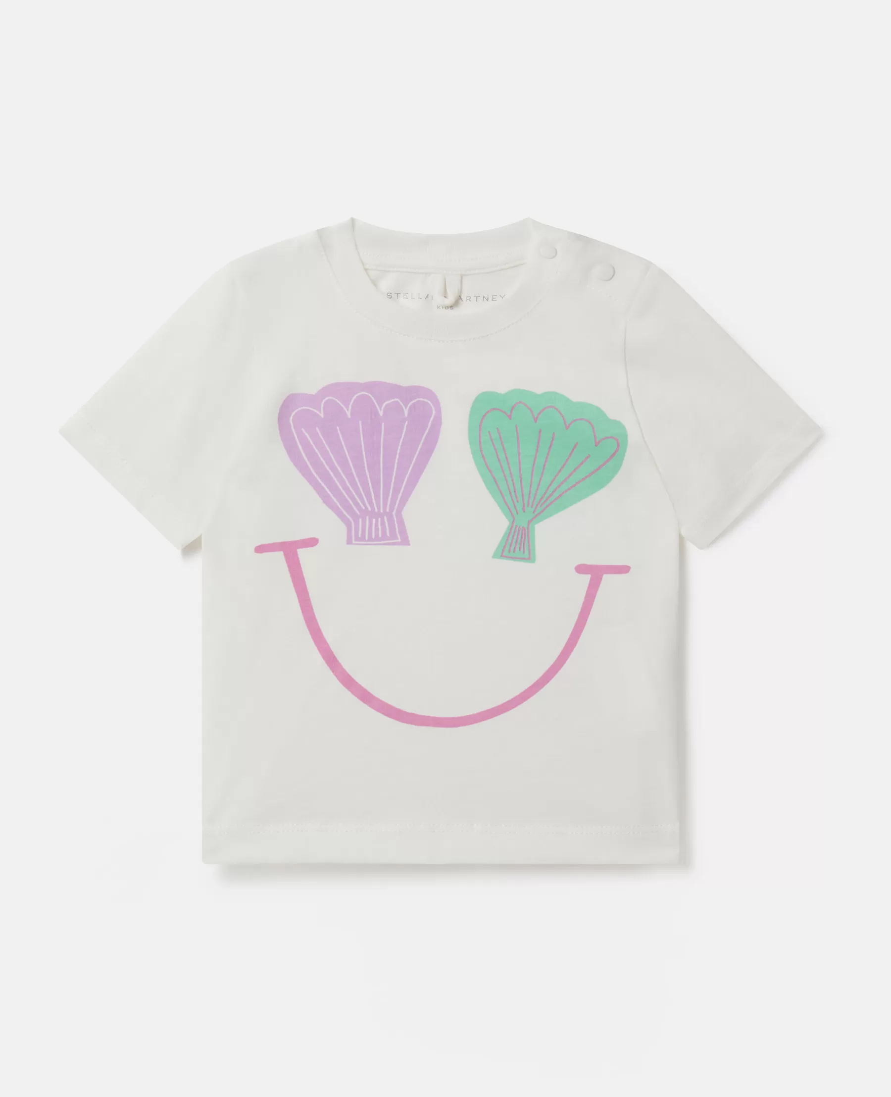 Stella McCartney Seashell Smile T-Shirt Fashion