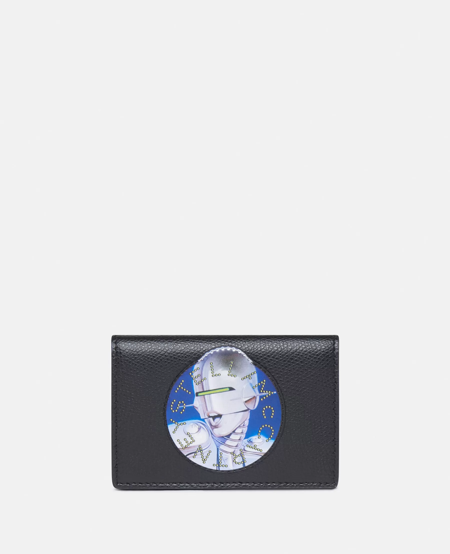 Stella McCartney Sexy Robot Graphic Grained-Texture Wallet Best Sale