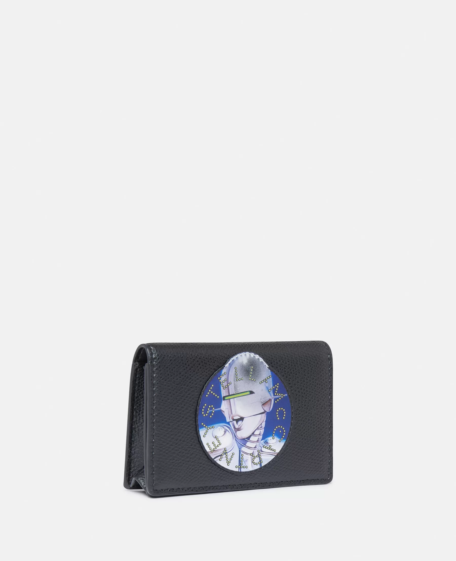 Stella McCartney Sexy Robot Graphic Grained-Texture Wallet Best Sale