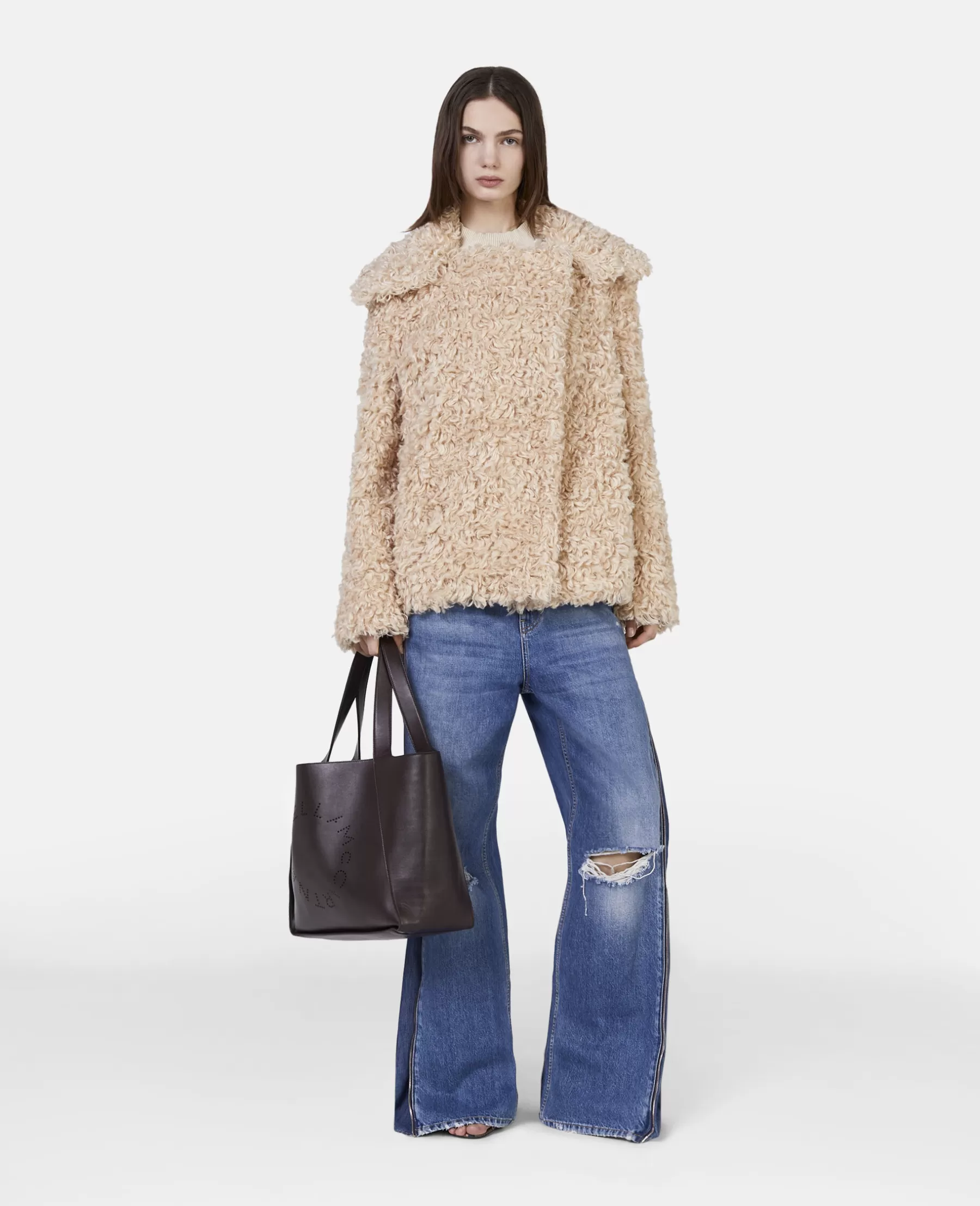 Stella McCartney Short Teddy Coat Clearance