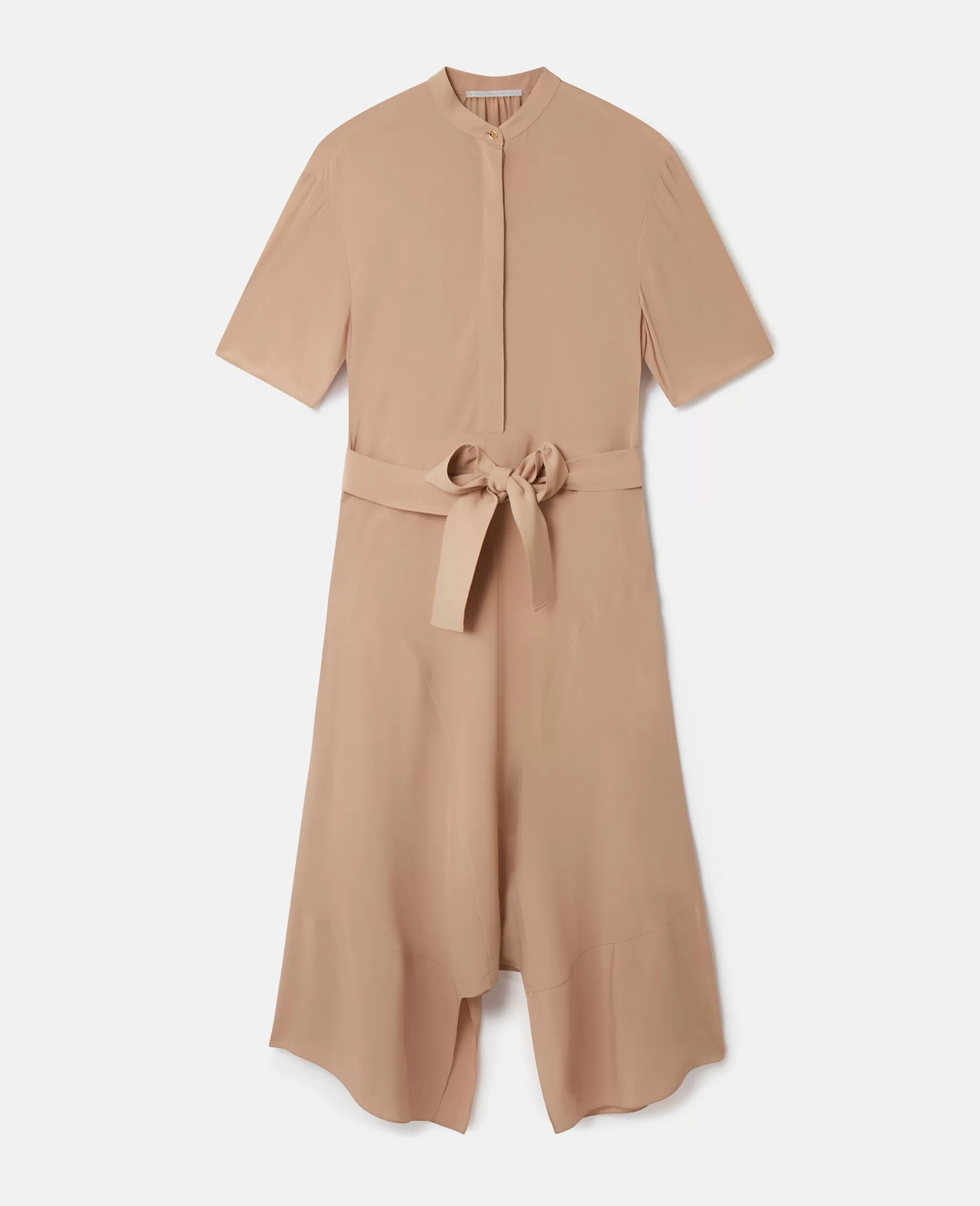 Stella McCartney Silk Crepe De Chine Shirt Dress Shop