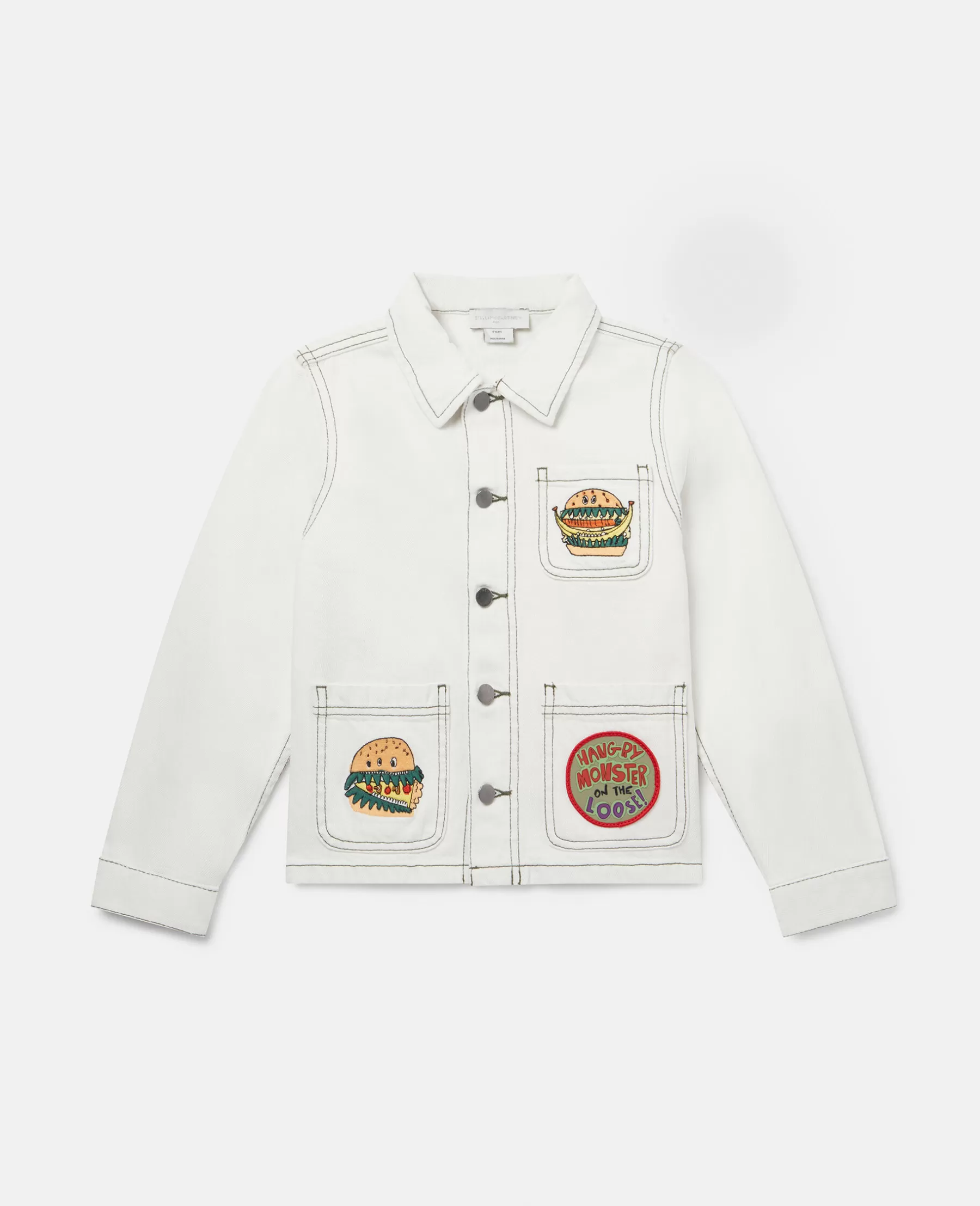 Stella McCartney Silly Sandwich Denim Jacket Fashion