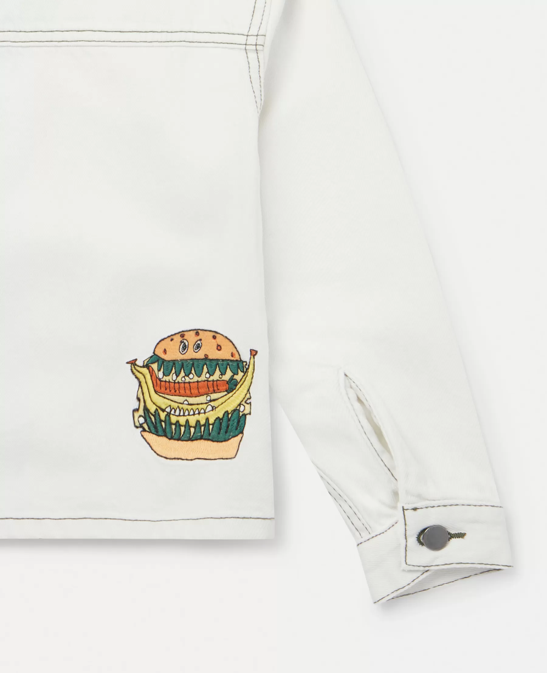 Stella McCartney Silly Sandwich Denim Jacket Fashion