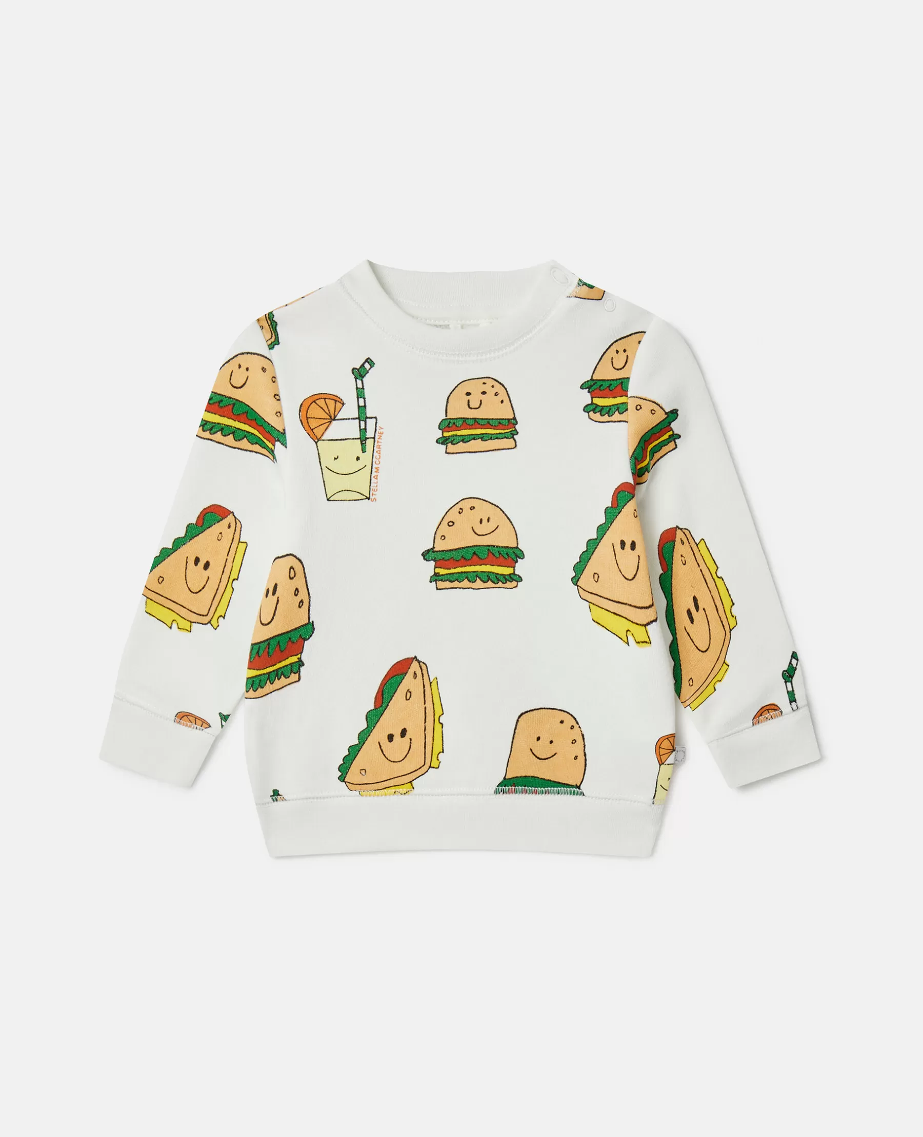 Stella McCartney Silly Sandwich Print Sweatshirt Hot