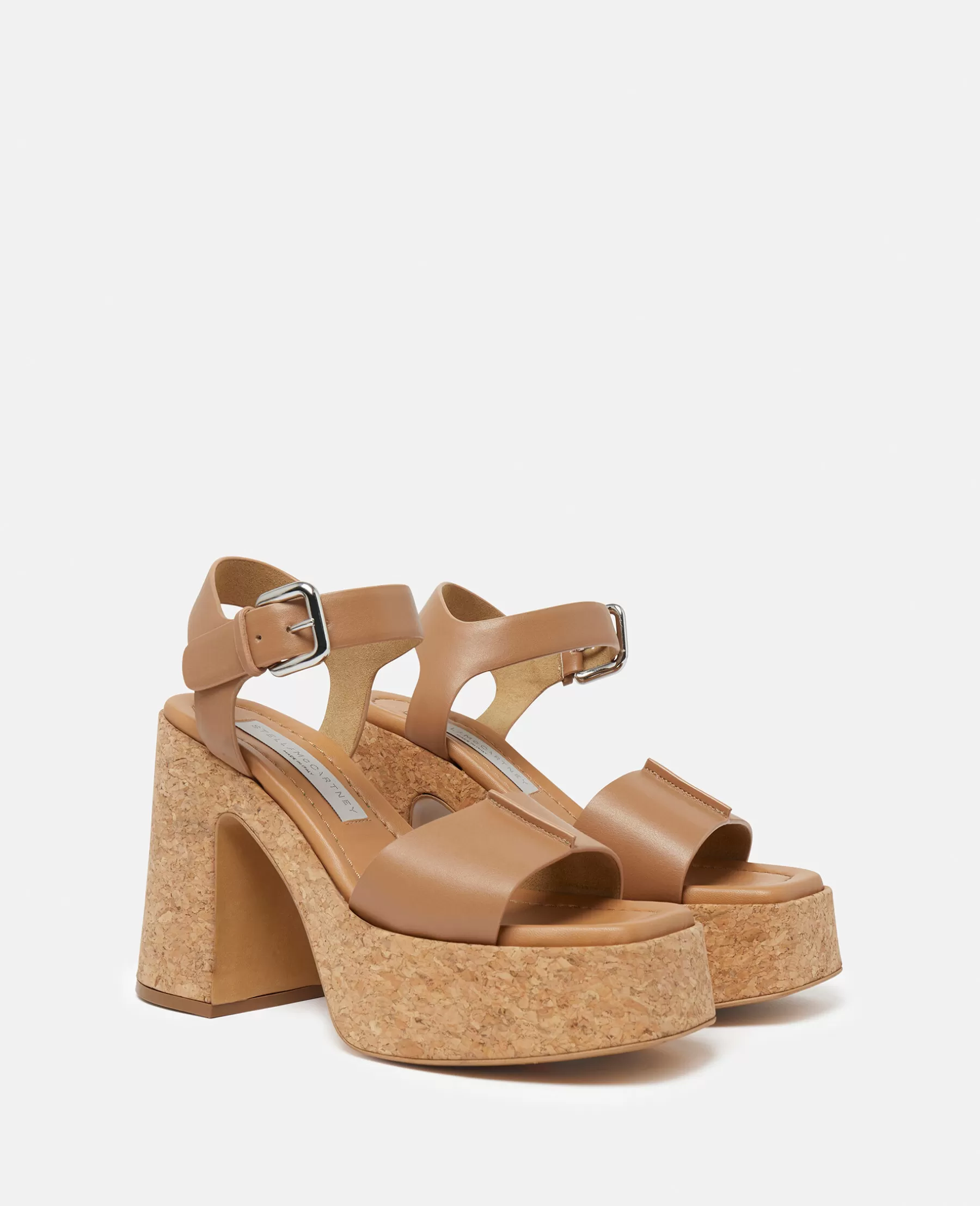 Stella McCartney Skyla Buckled Platform Sandals Shop