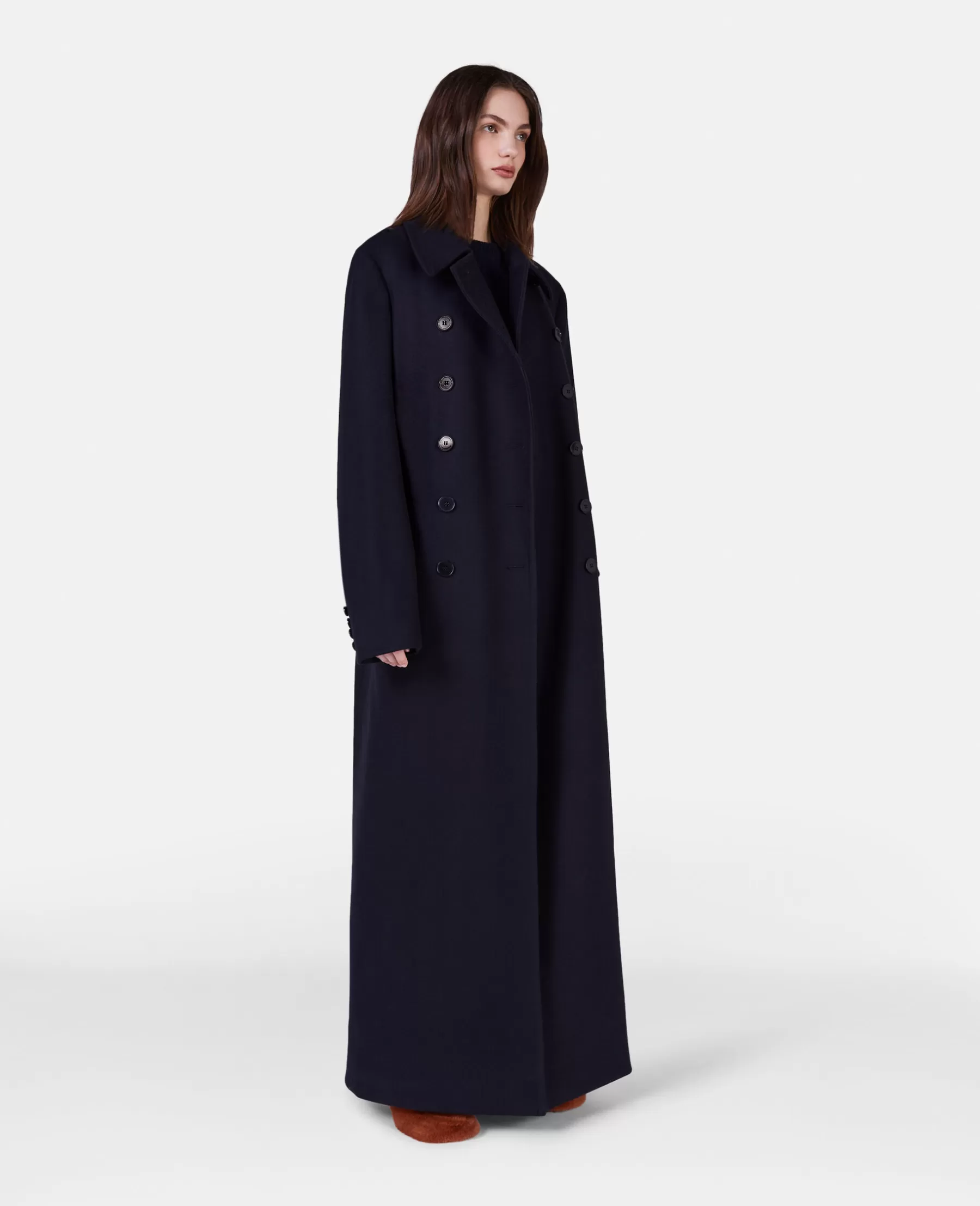 Stella McCartney Slim Fit Maxi Coat Clearance