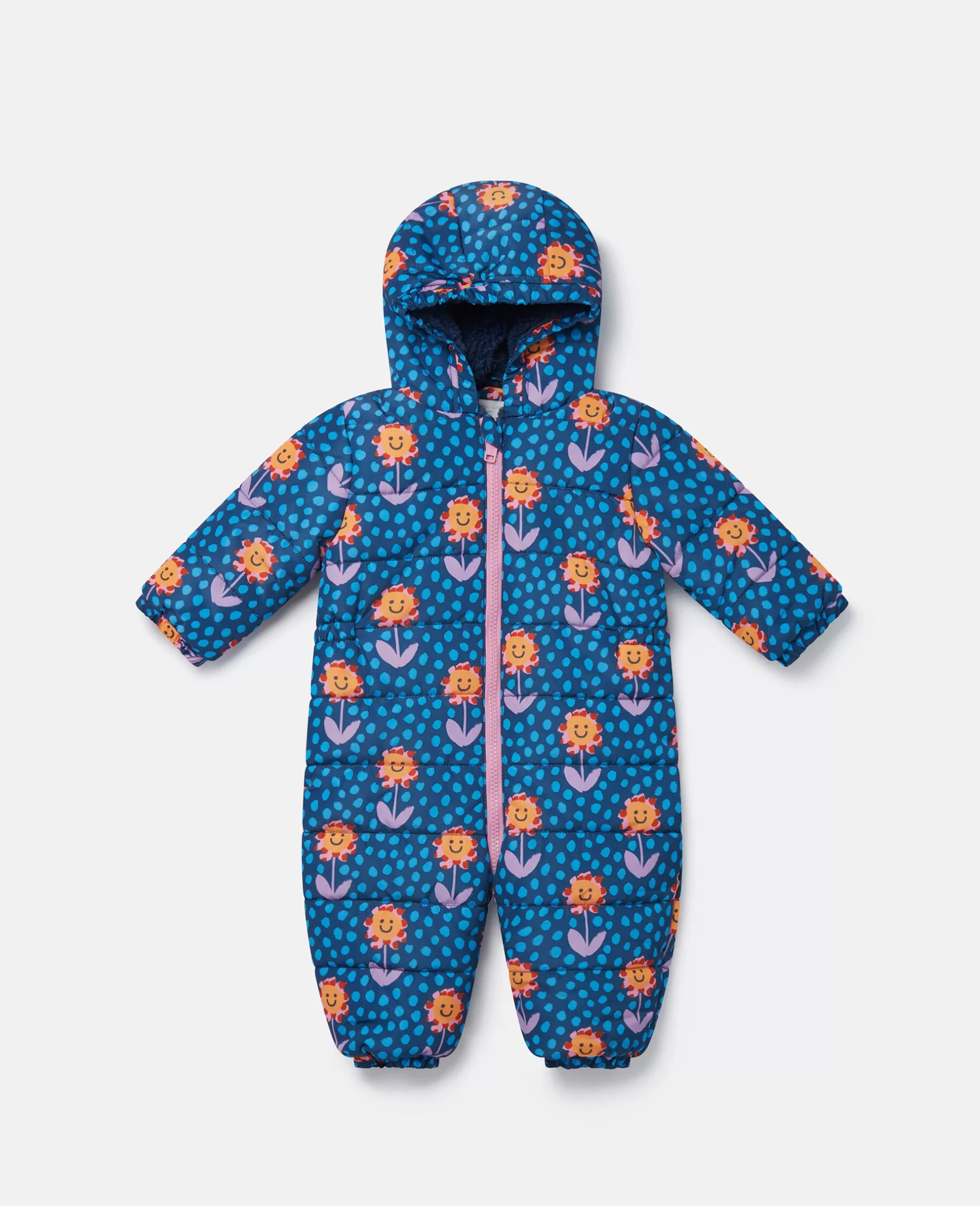 Stella McCartney Smiling Flower Print Pramsuit Cheap