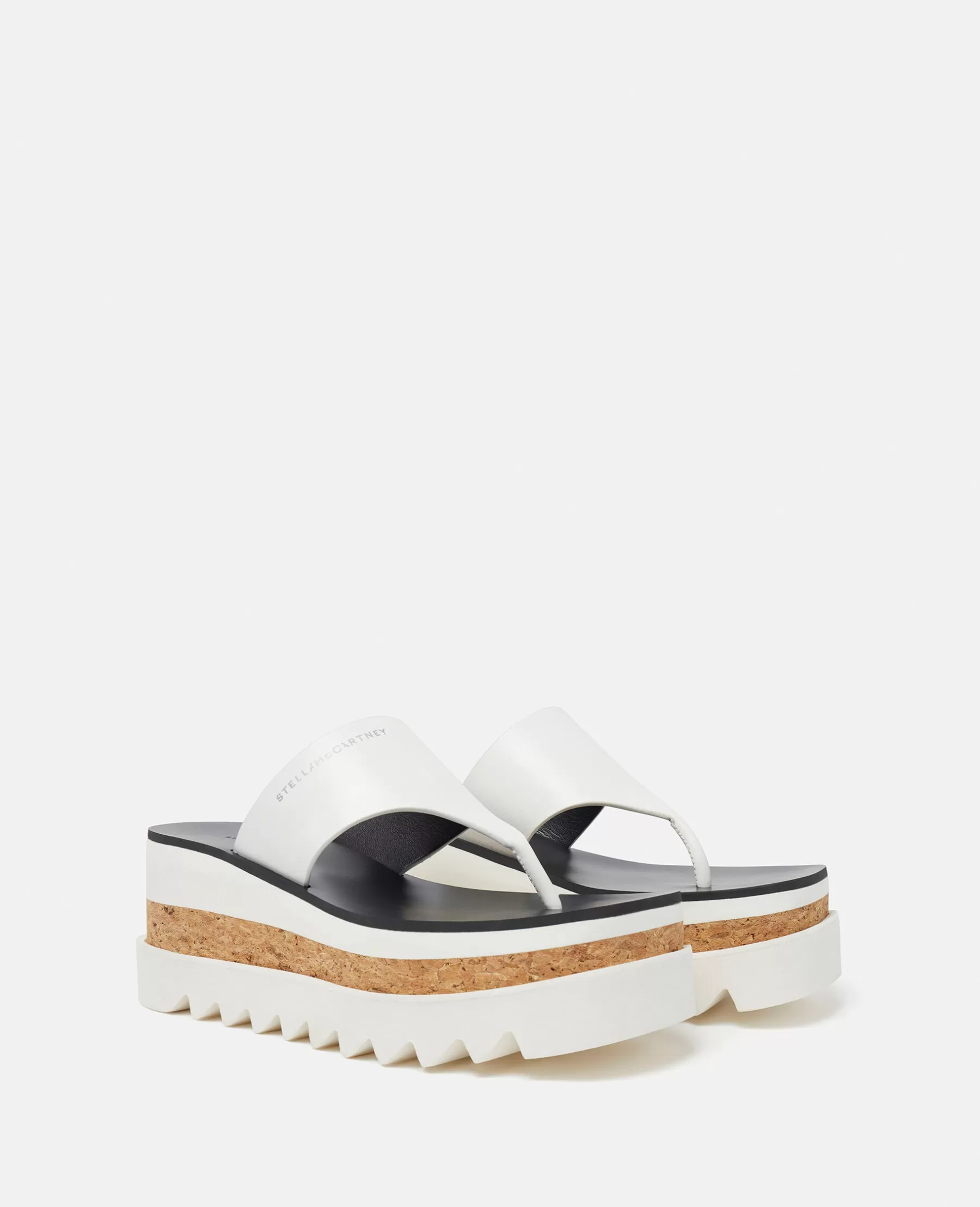 Stella McCartney Sneak-Elyse Platform Thong Sandals Outlet