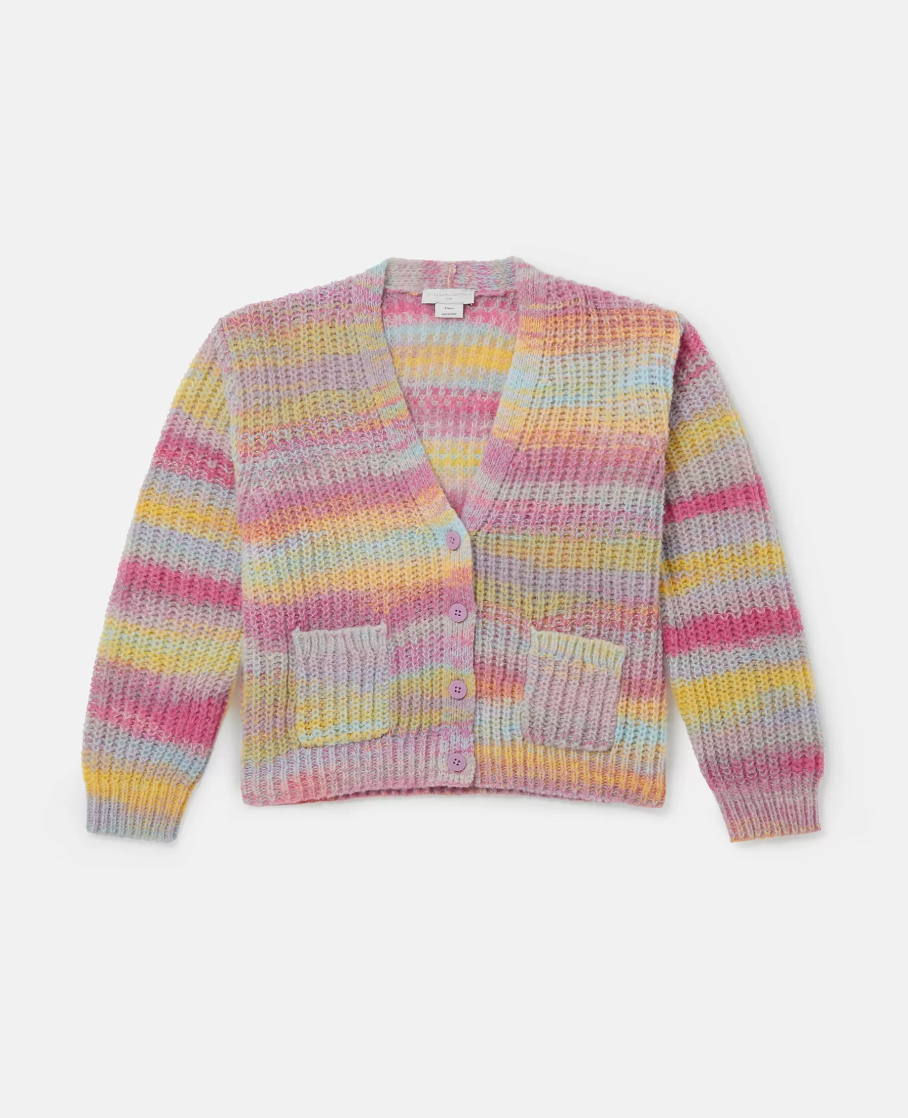 Stella McCartney Space Dye Stripe Cardigan Best Sale