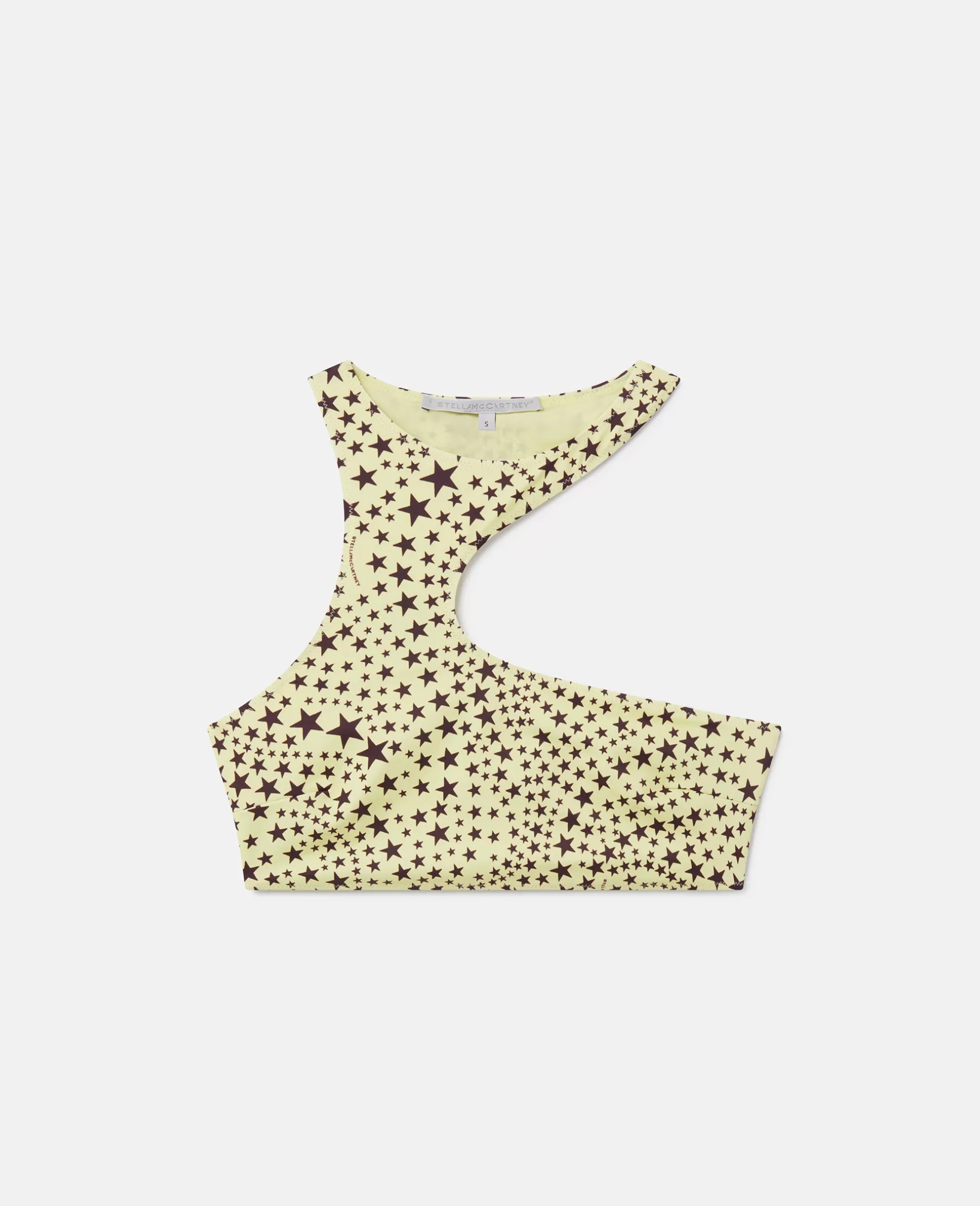 Stella McCartney Star Print Cut-Out Halterneck Bikini Top Clearance