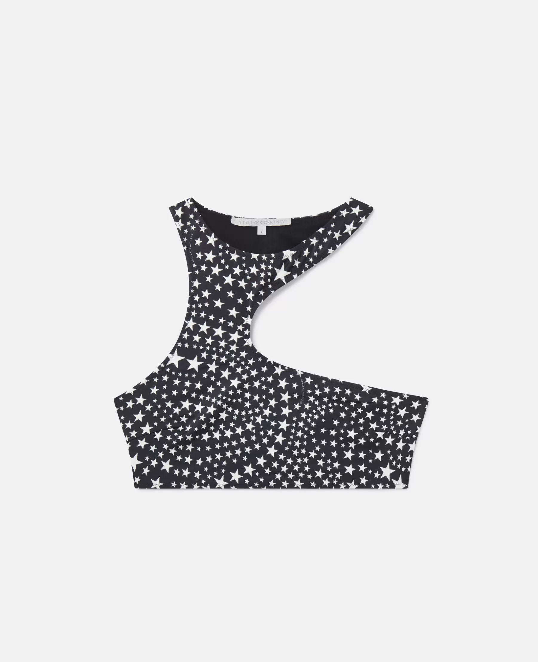 Stella McCartney Star Print Cut-Out Halterneck Bikini Top Clearance