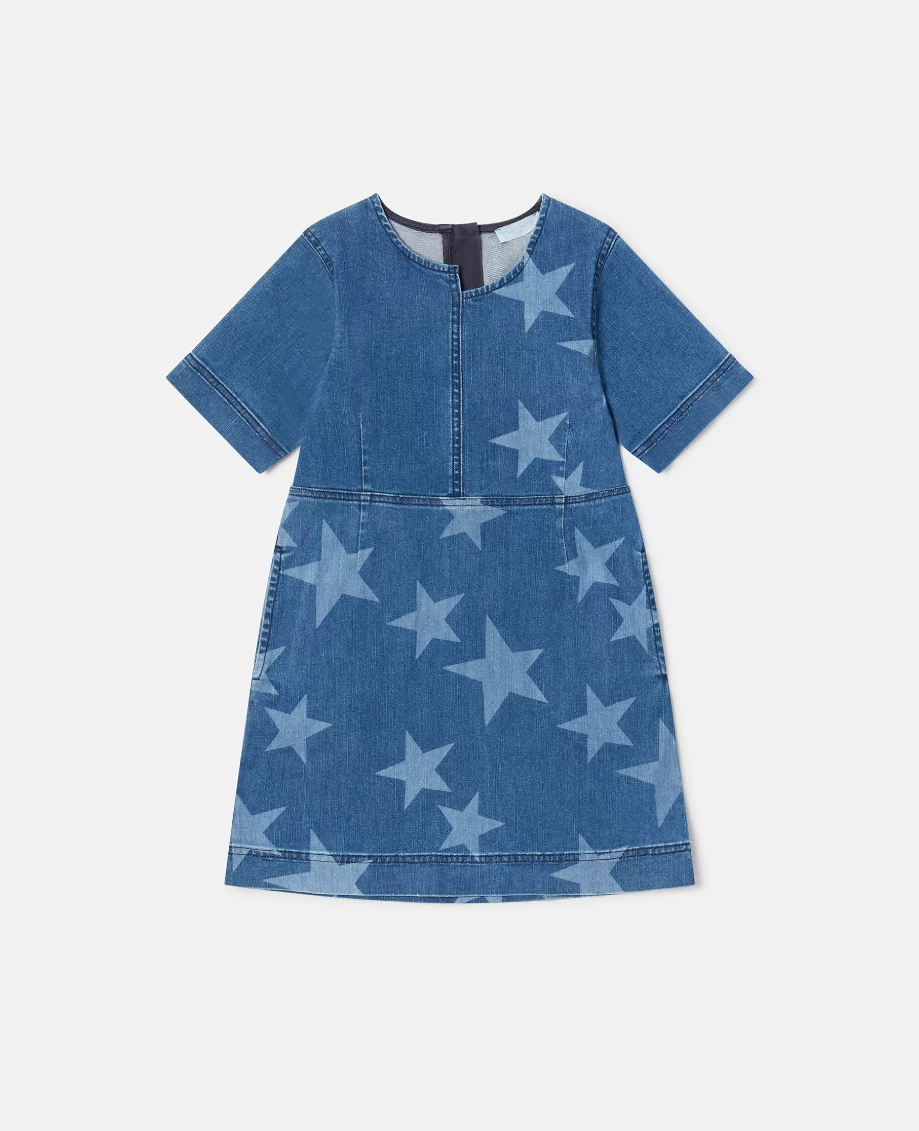 Stella McCartney Star Print Denim Dress Shop