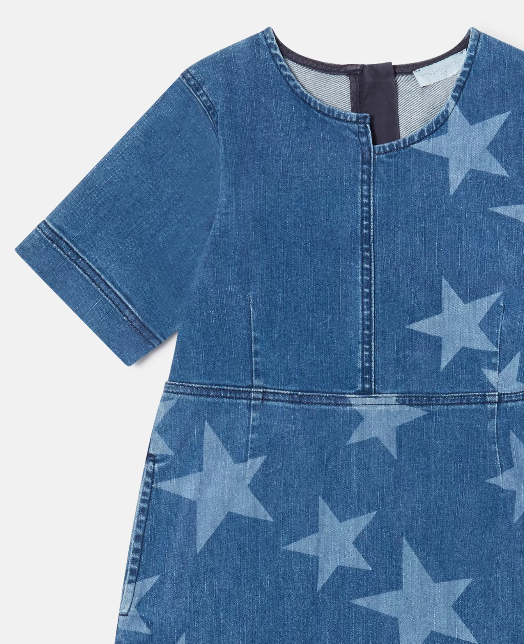 Stella McCartney Star Print Denim Dress Shop