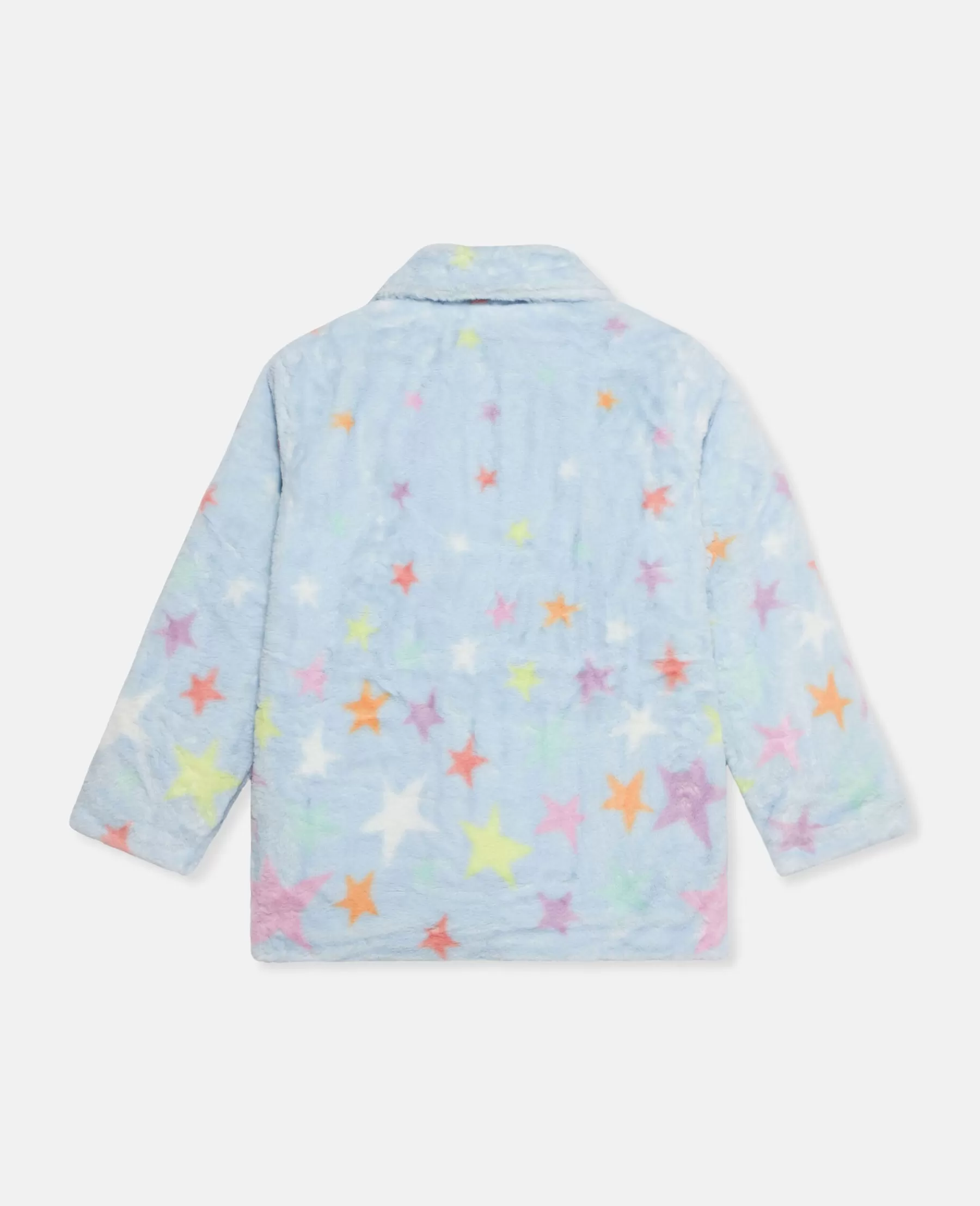 Stella McCartney Star Print Fluffy Collared Jacket Cheap