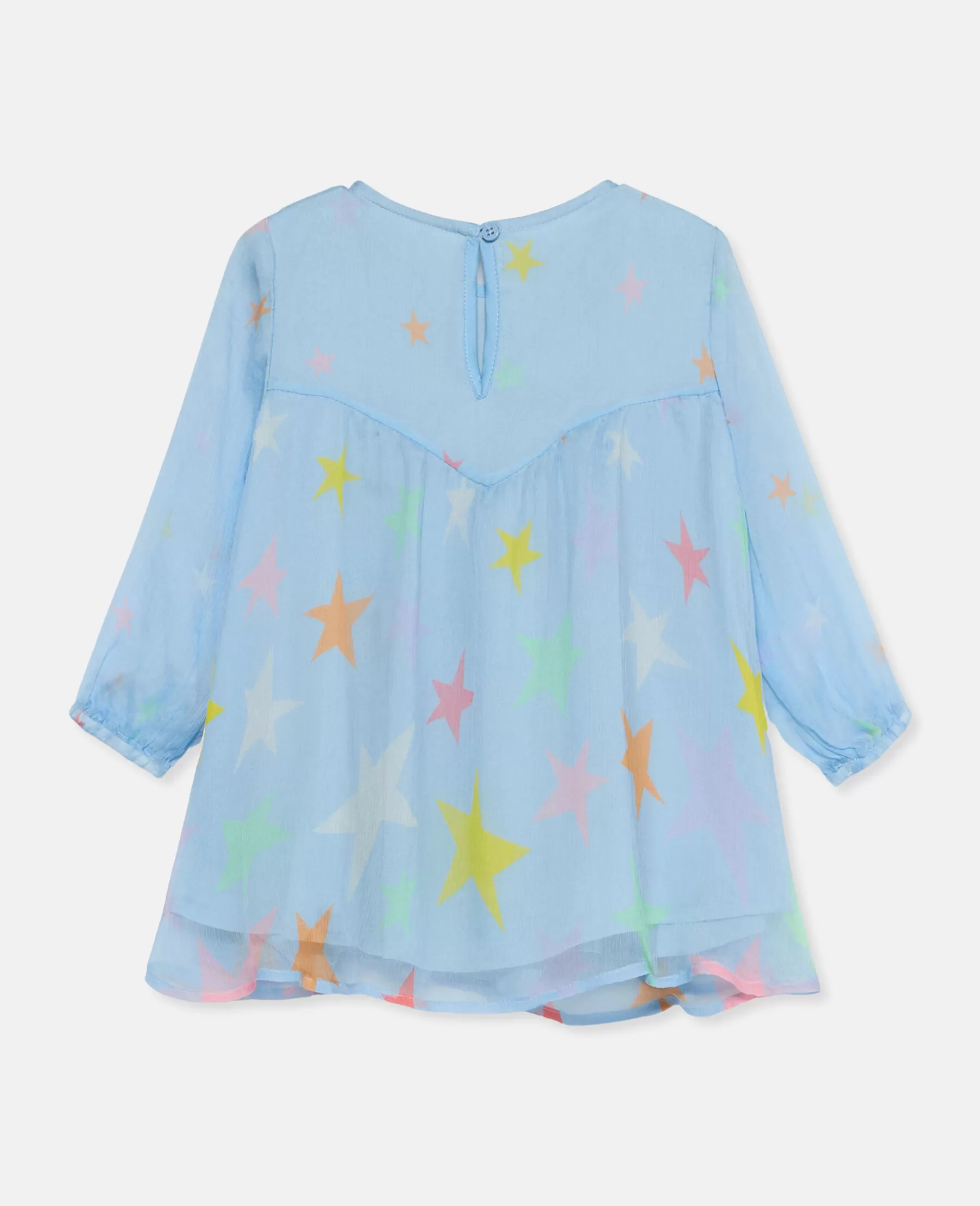 Stella McCartney Star Print Silk Dress Flash Sale