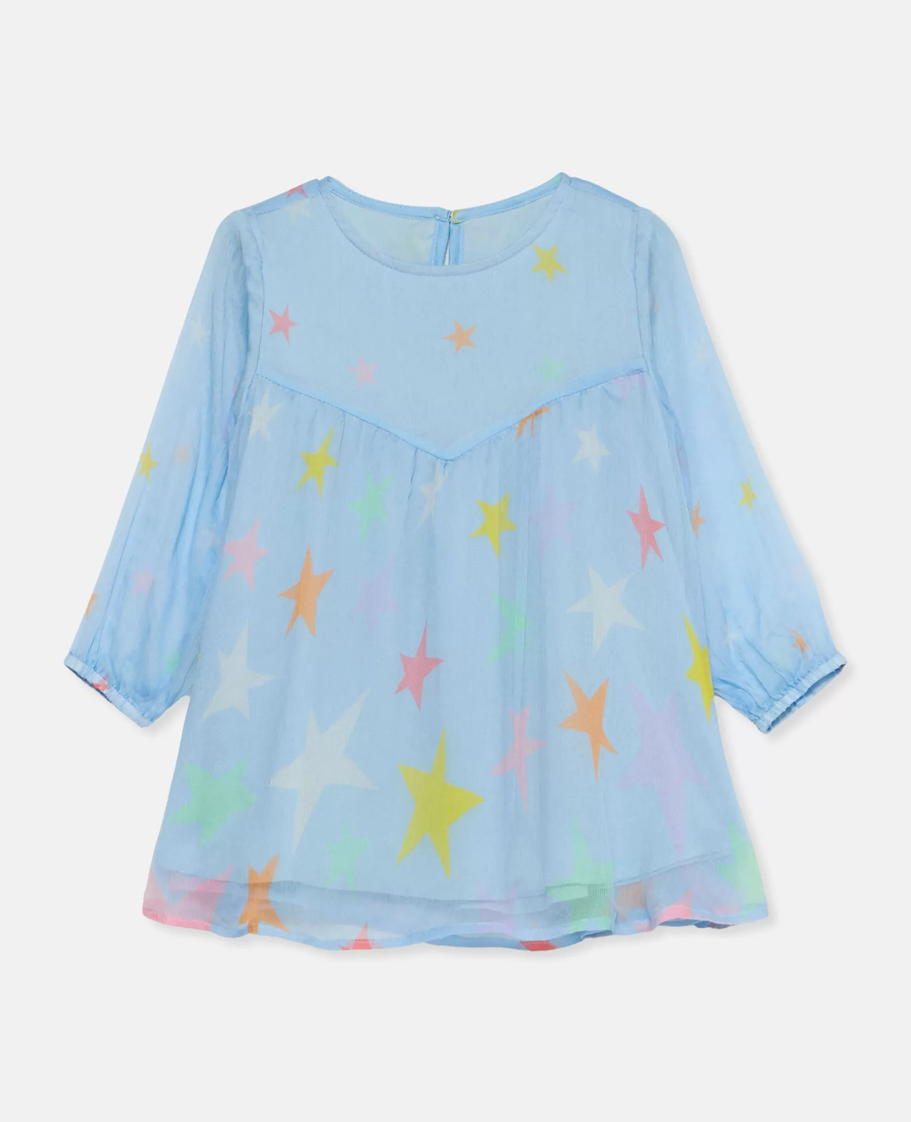 Stella McCartney Star Print Silk Dress Flash Sale