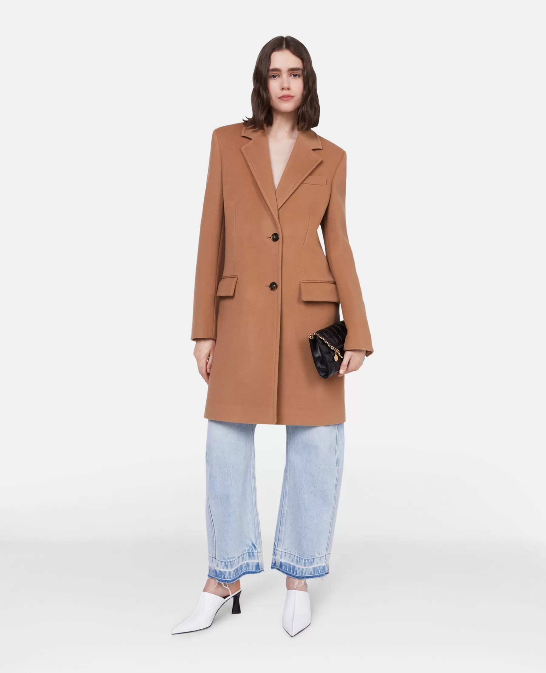 Stella McCartney Stella Iconics Structured Single-Breasted Coat Hot