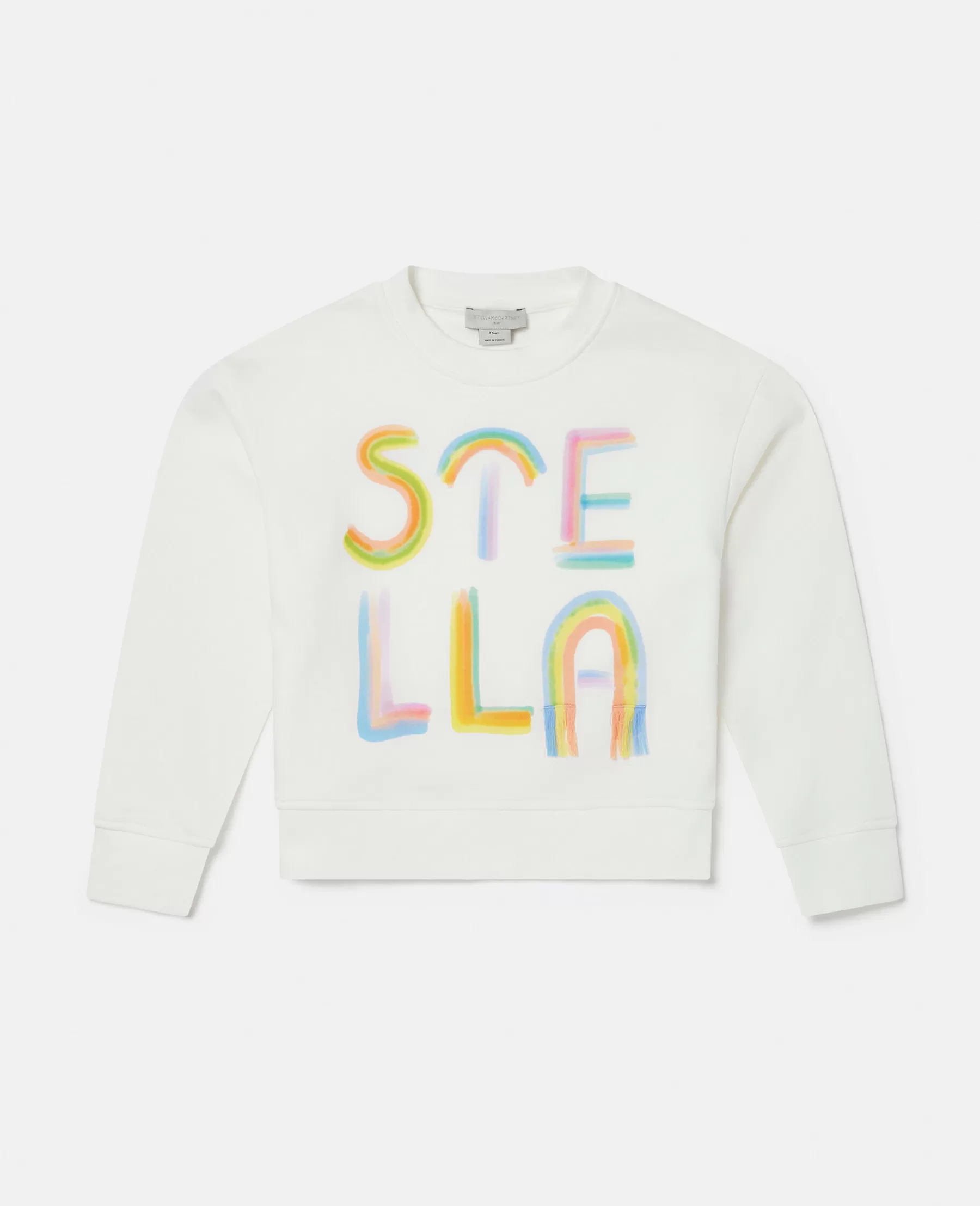 Stella McCartney Stella Logo Rainbow Sweatshirt Fashion