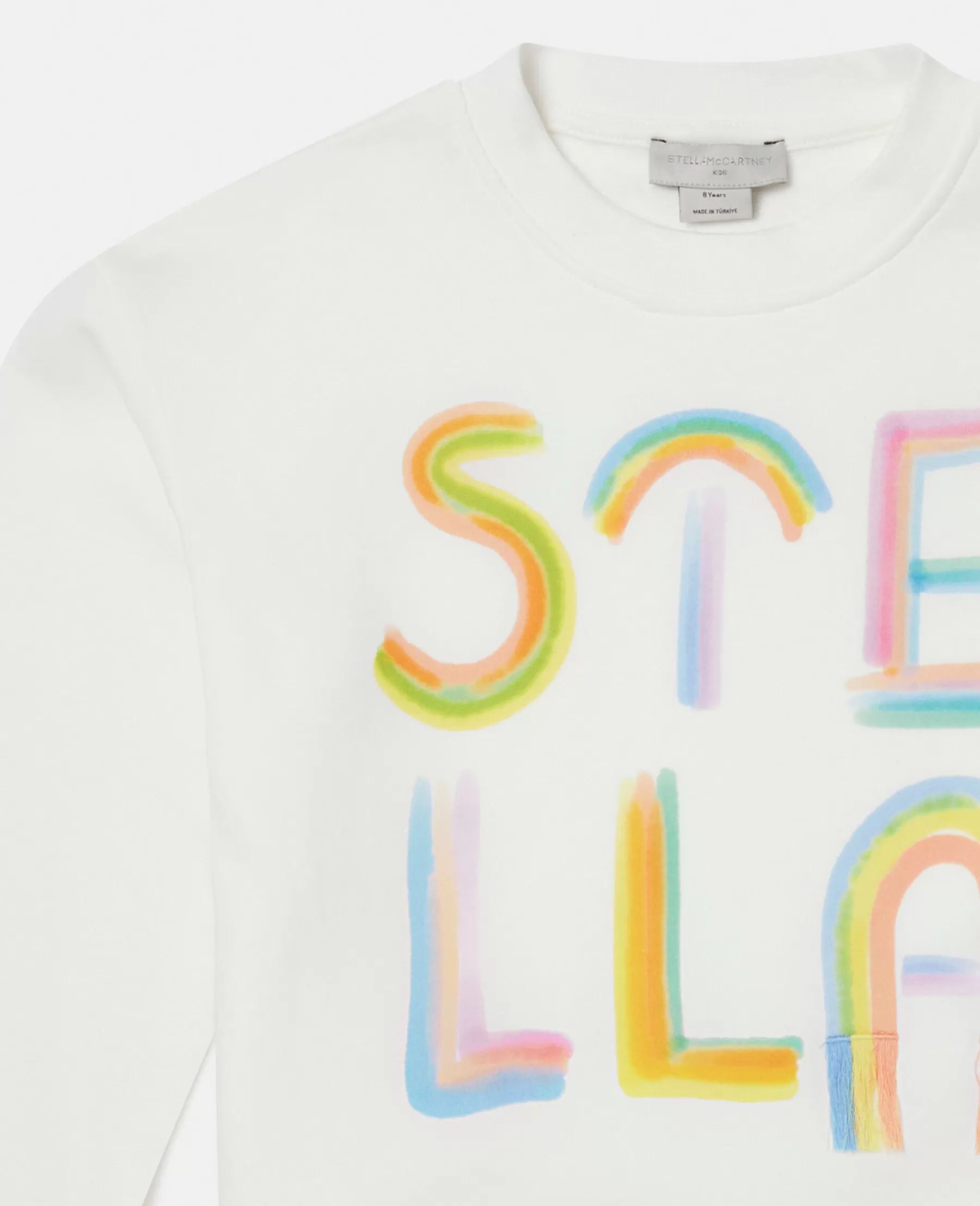 Stella McCartney Stella Logo Rainbow Sweatshirt Fashion