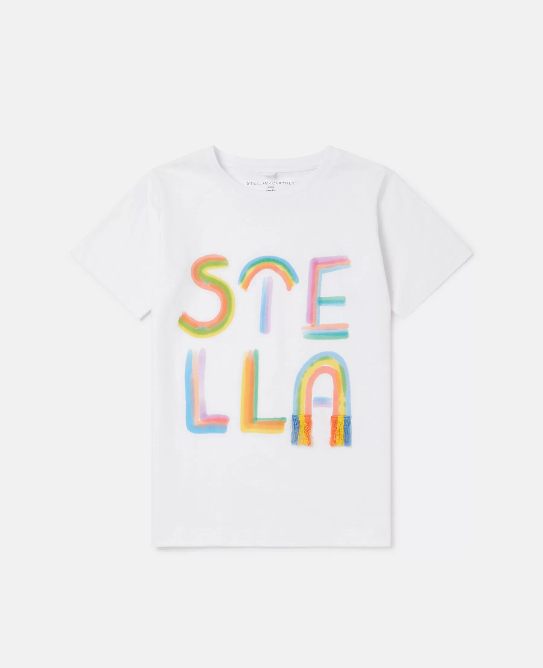 Stella McCartney Stella Logo Rainbow T-Shirt Cheap